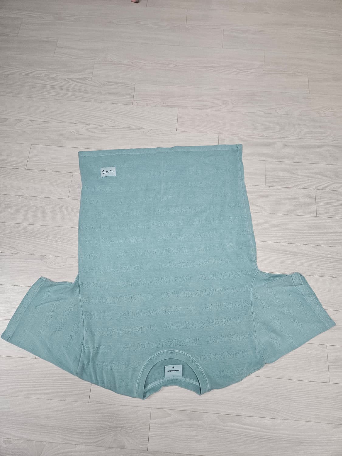 디스이즈네버댓 민트 텍스트 티셔츠 XL 상품이미지5