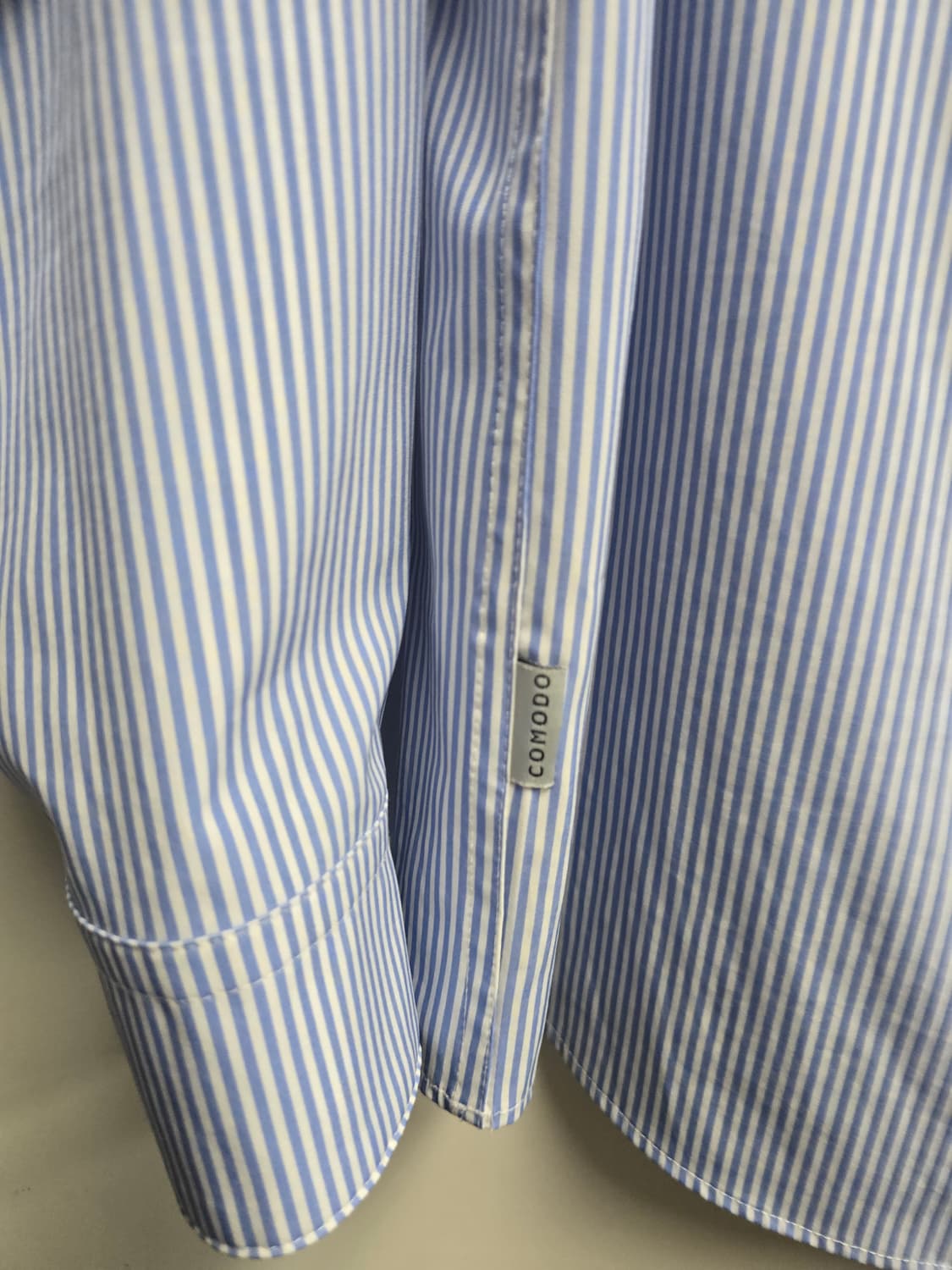 빅사이즈)코모도 스트라이프 셔츠 115 상품이미지4