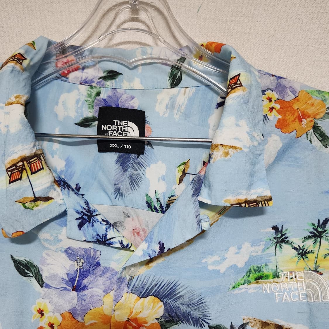 노스페이스 하와이안 셔츠 남110 상품이미지3