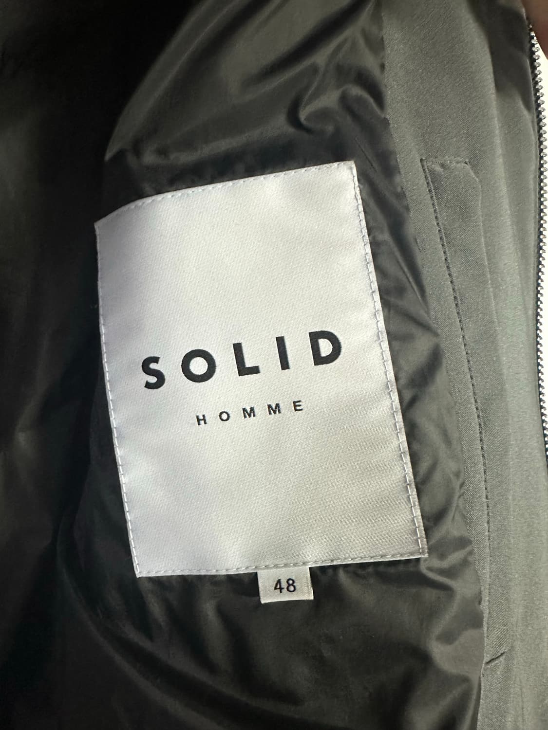 솔리드옴므 21fw 108패딩 그레이 48 상품이미지7