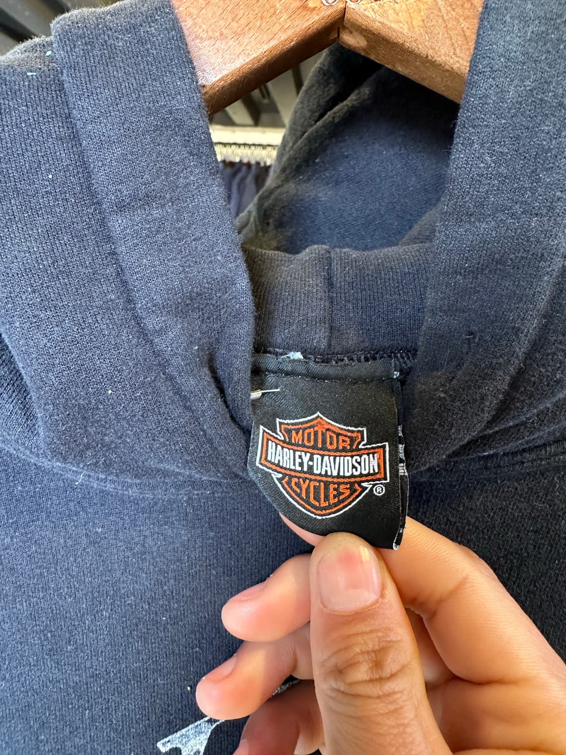 할리데이비슨 프린팅 페인팅 스웻 후드 상품이미지8