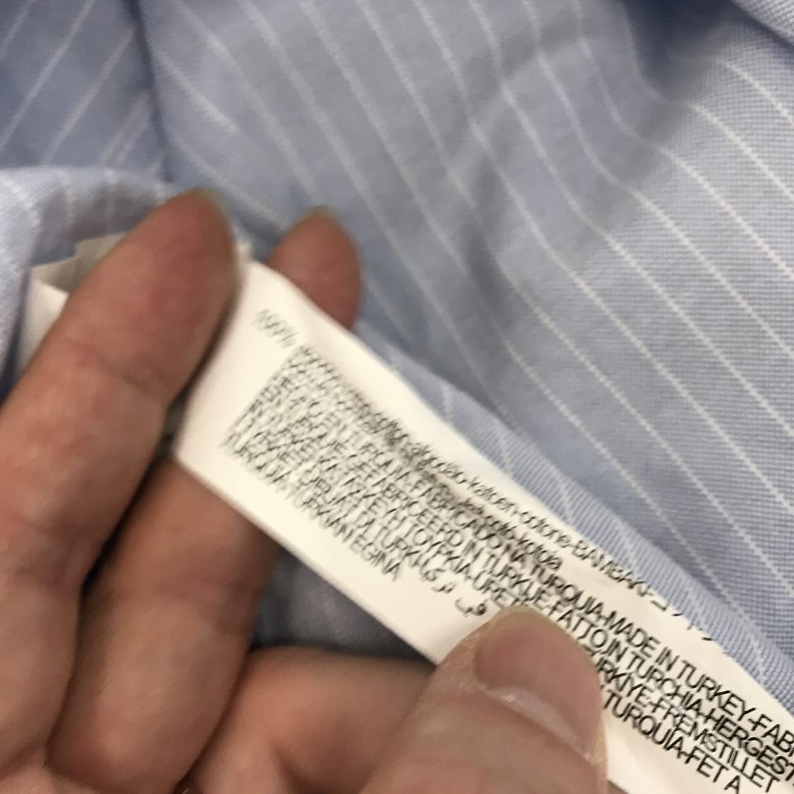 자라 레귤러핏 옥스포드 스트라이프 오버셔츠 [95] 상품이미지5