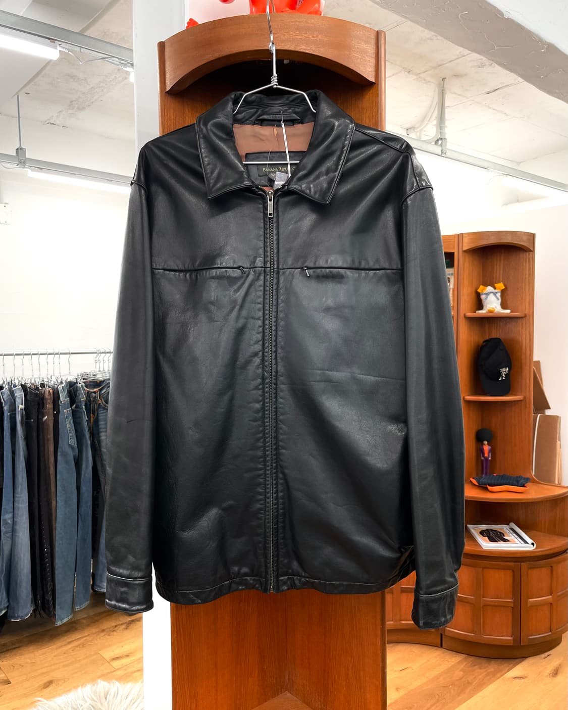 [L] 바나나리퍼블릭 레더 자켓 상품이미지1