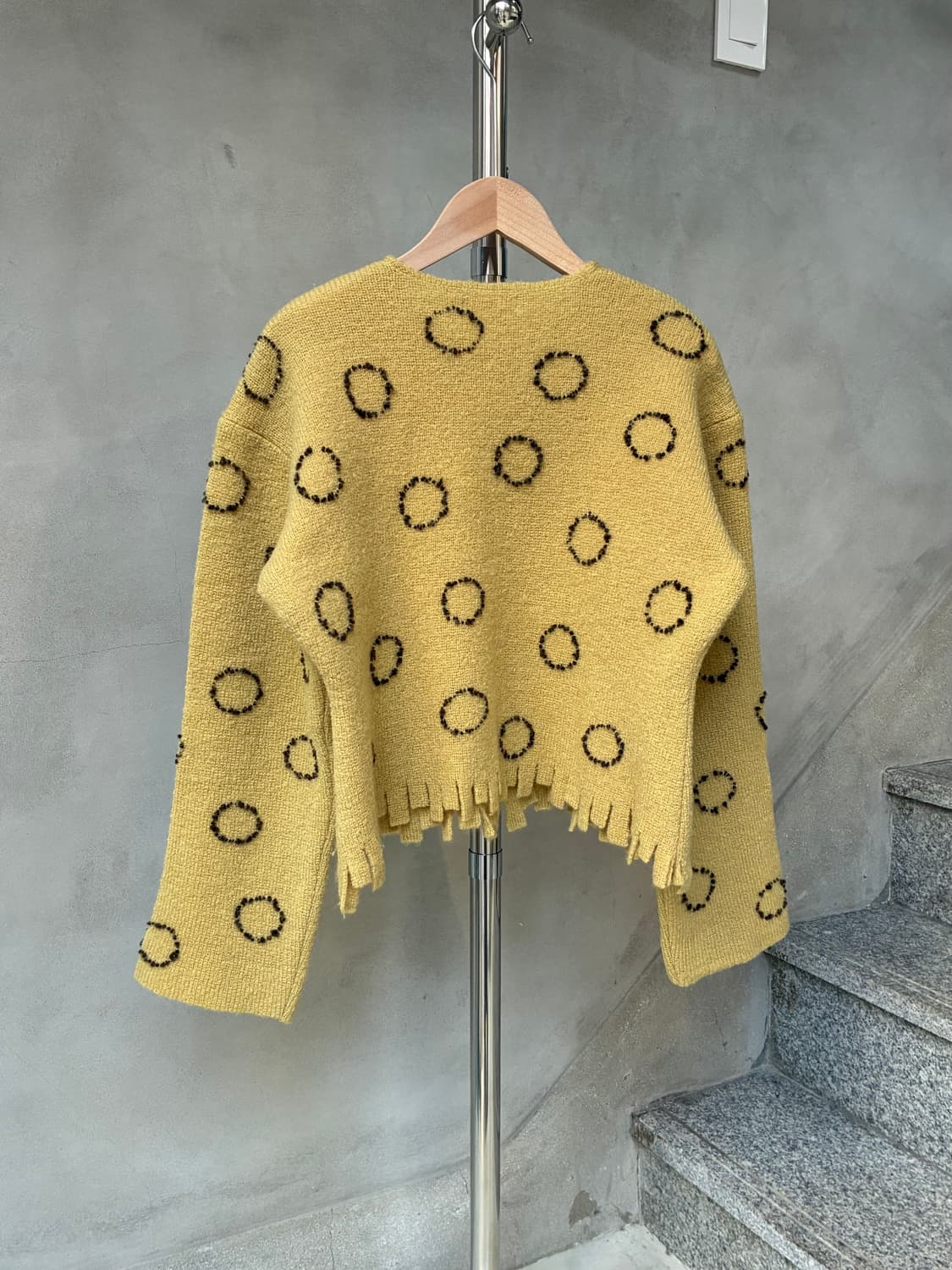 이세이 미야케 IS 니트 집업 상품이미지4