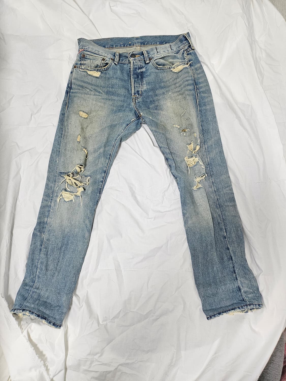 랄프로렌 데님 앤 서플라이 데미지 슬림 상품이미지1