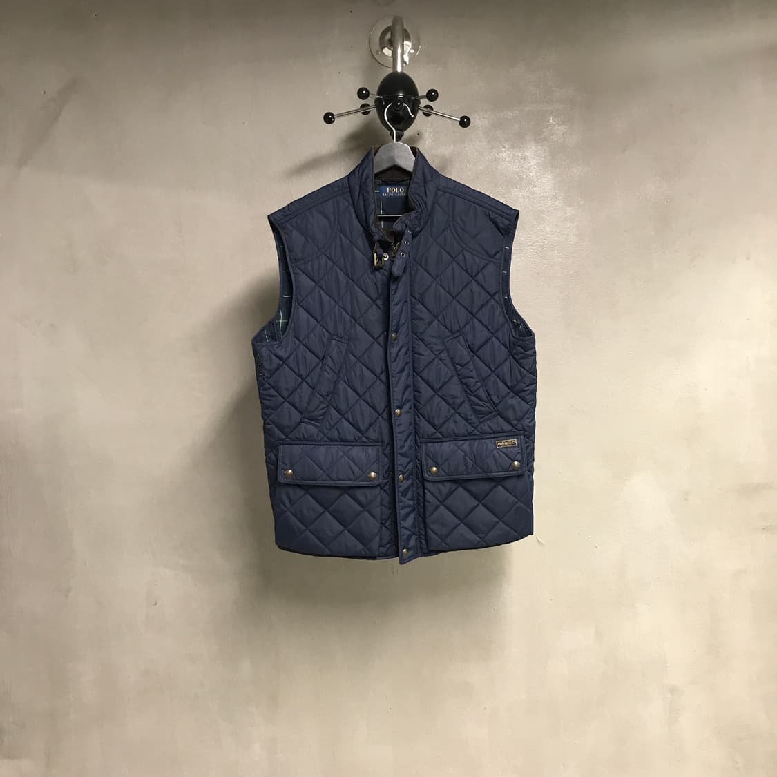 폴로 랄프로렌 퀄팅 베스트 네이비 L 상품이미지1