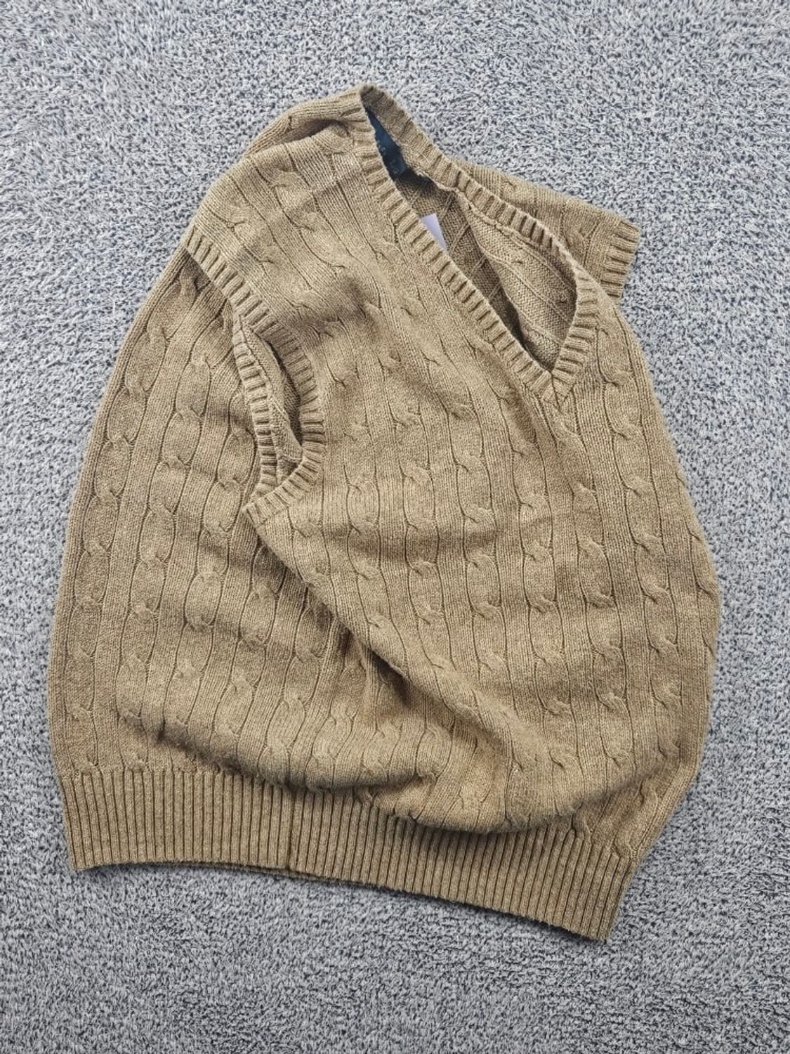 폴로랄프로렌 터사 실크 케이블 니트 베스트 ( L ) / 11599 상품이미지4