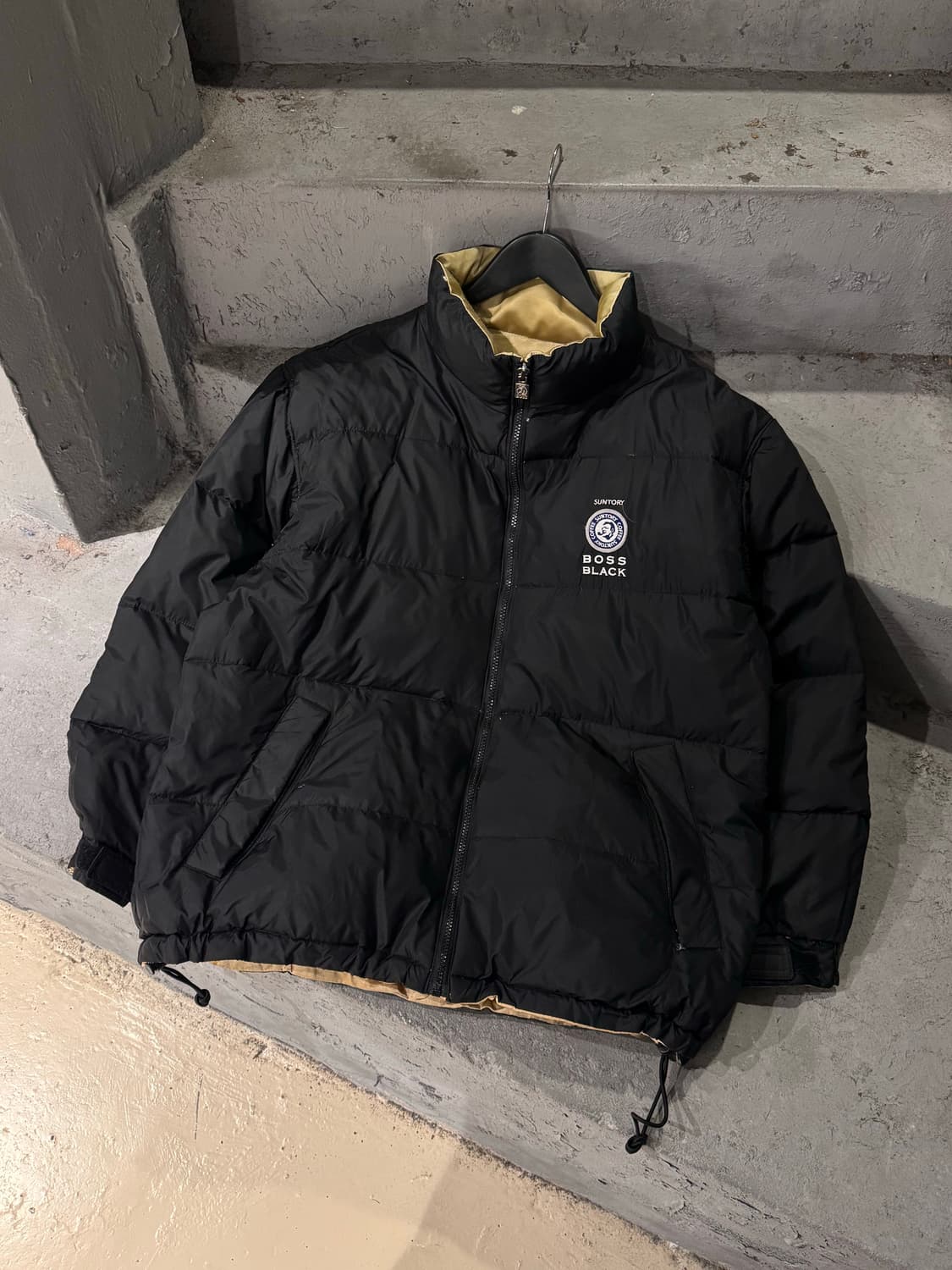 산토리 보스 커피 리버시블 다운 푸퍼자켓  상품이미지2