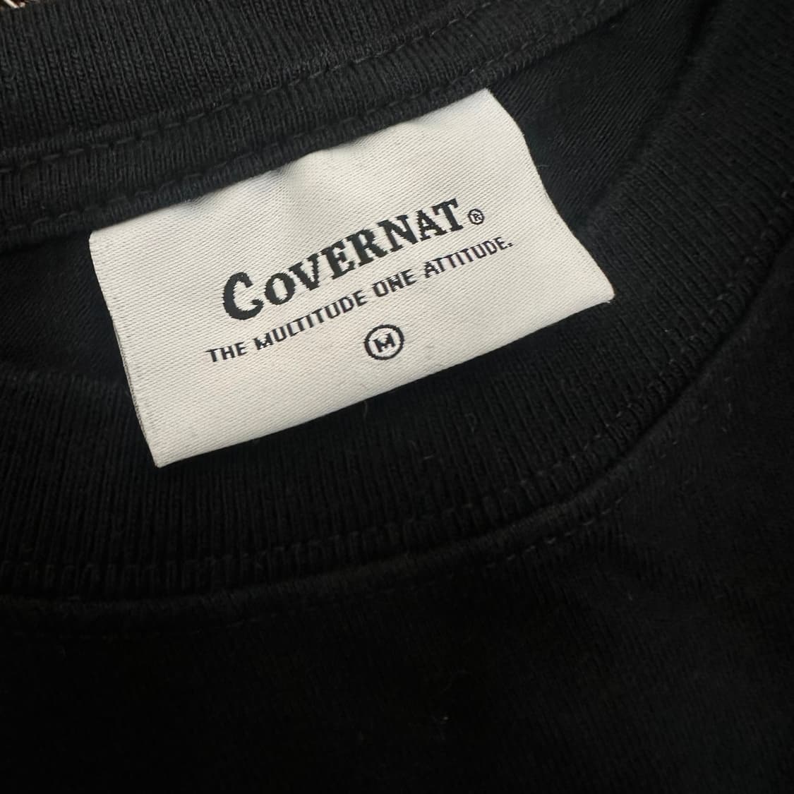 커버낫 반팔티셔츠 블랙 M 상품이미지3
