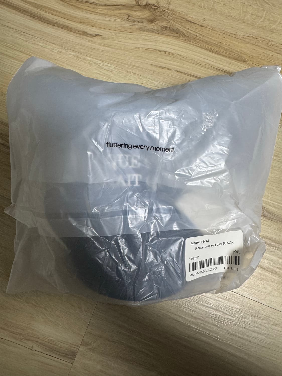 Parce que ball cap BLACK 상품이미지4
