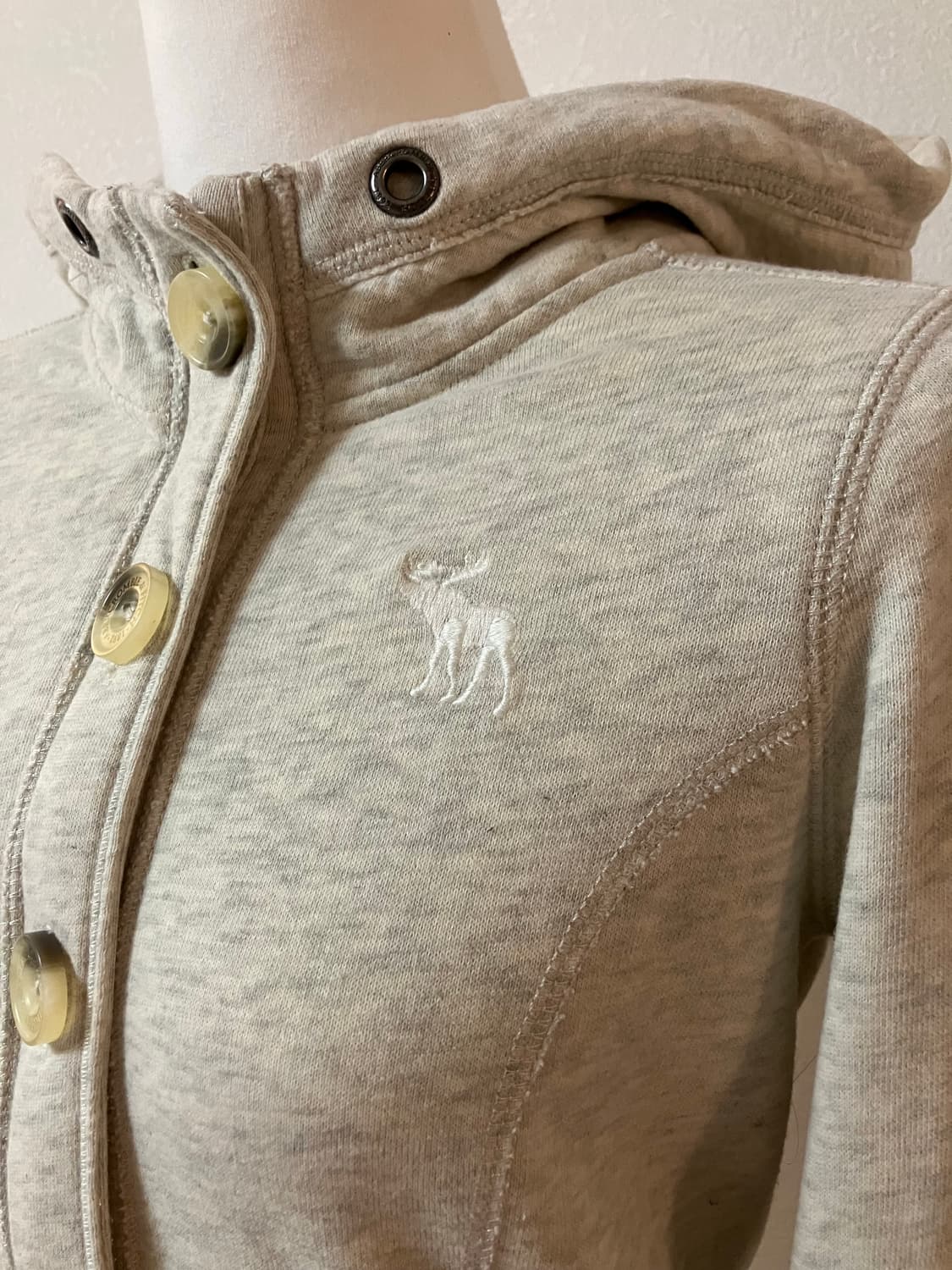 아베크롬비 버튼업 후드 집업 y2k 홀리스터 아메리칸이글 상품이미지2