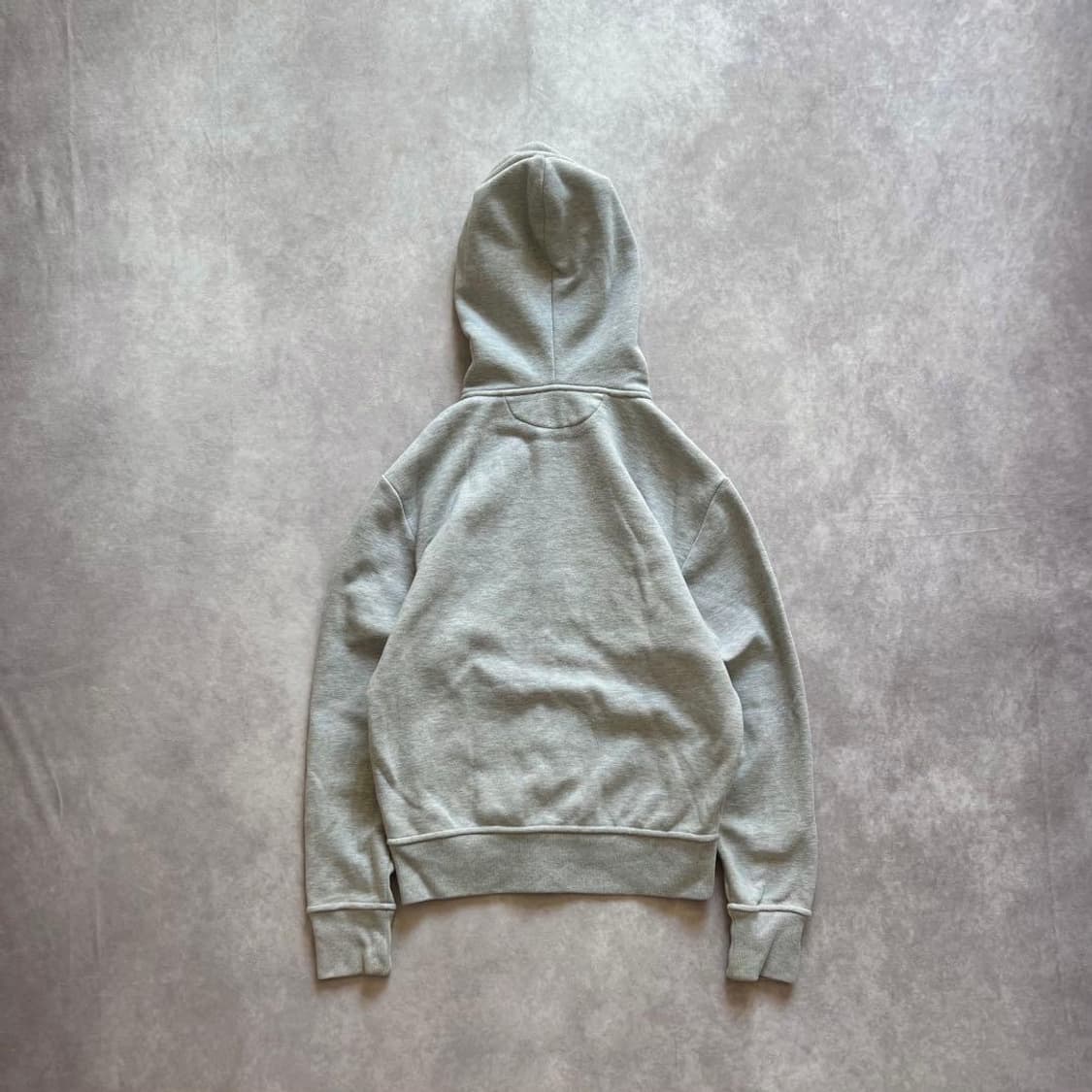 폴로 랄프 로렌 빅포니 USA 성조기 패치 기모 후드 집업 그레이 상품이미지7