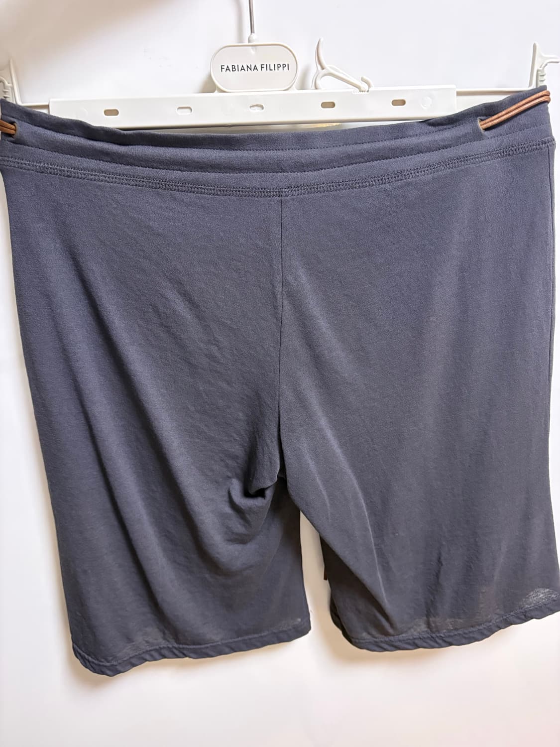 울리카 커튼 하프 팬츠 차콜 상품이미지6