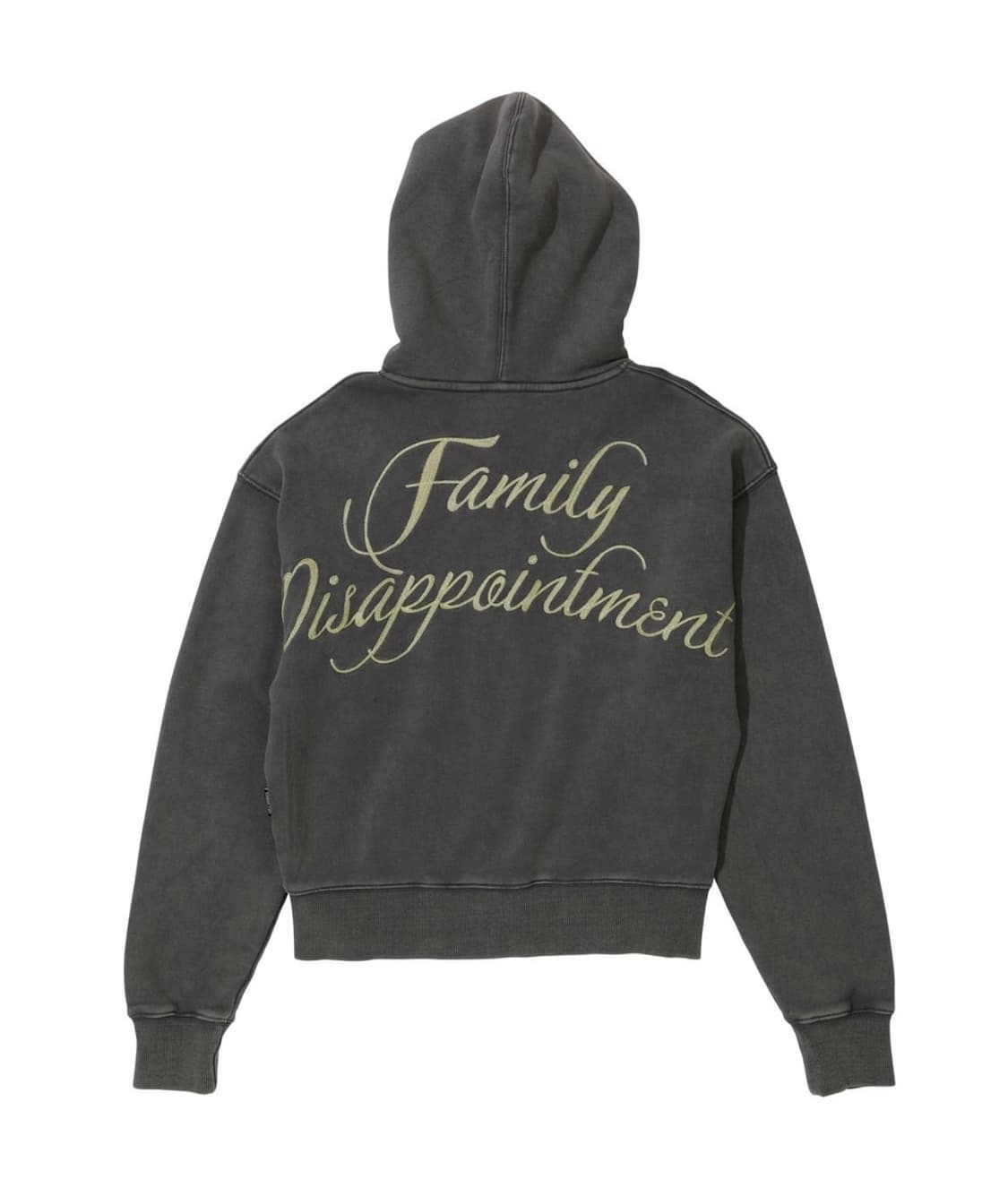 Bad Seed Washed Hoodie Zip-Up Charcoal 상품이미지1