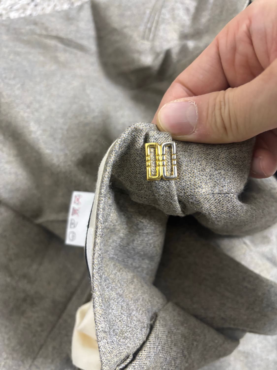 일제 DAKS 울 슬랙스 사이즈 34 상품이미지6