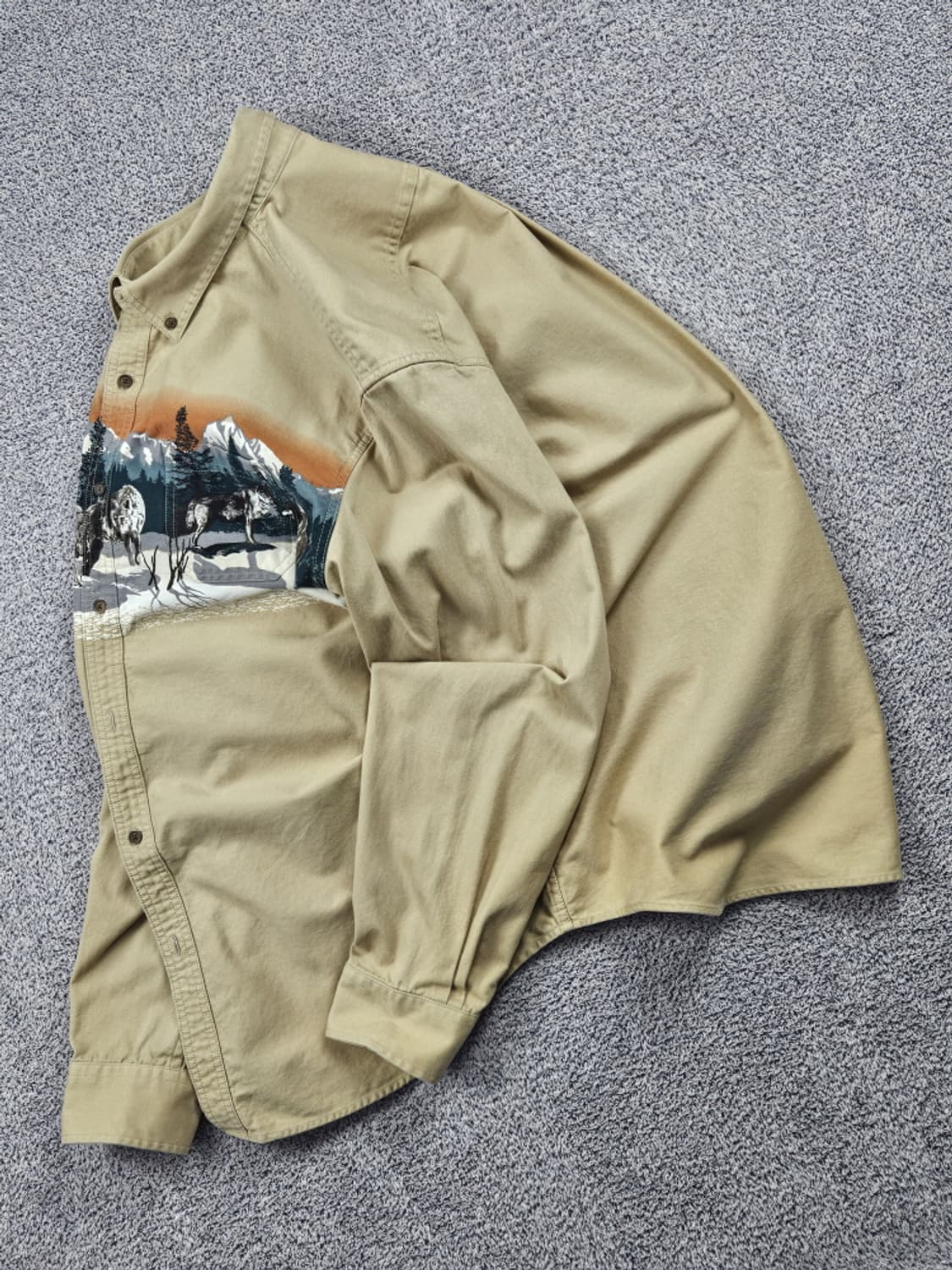 CROFT&BARROW 캔버스 버튼다운 셔츠 ( XL ) / 10338 상품이미지3