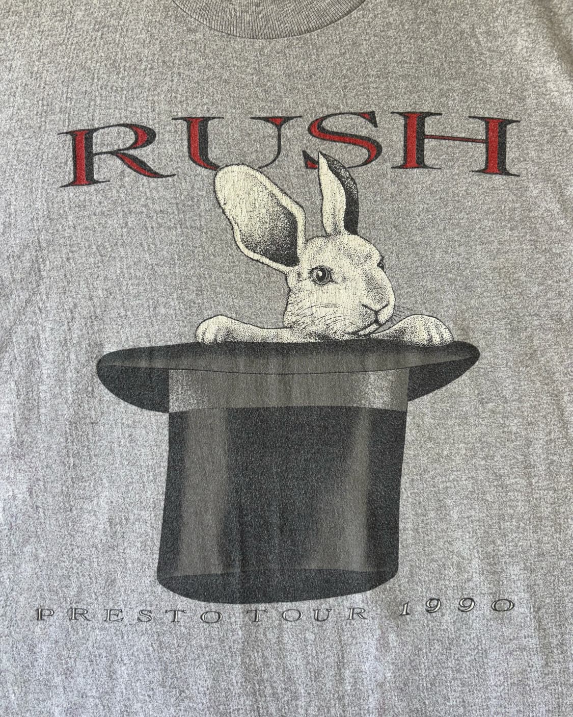 1990 RUSH PRESTO TOUR 반팔 티셔츠 상품이미지3