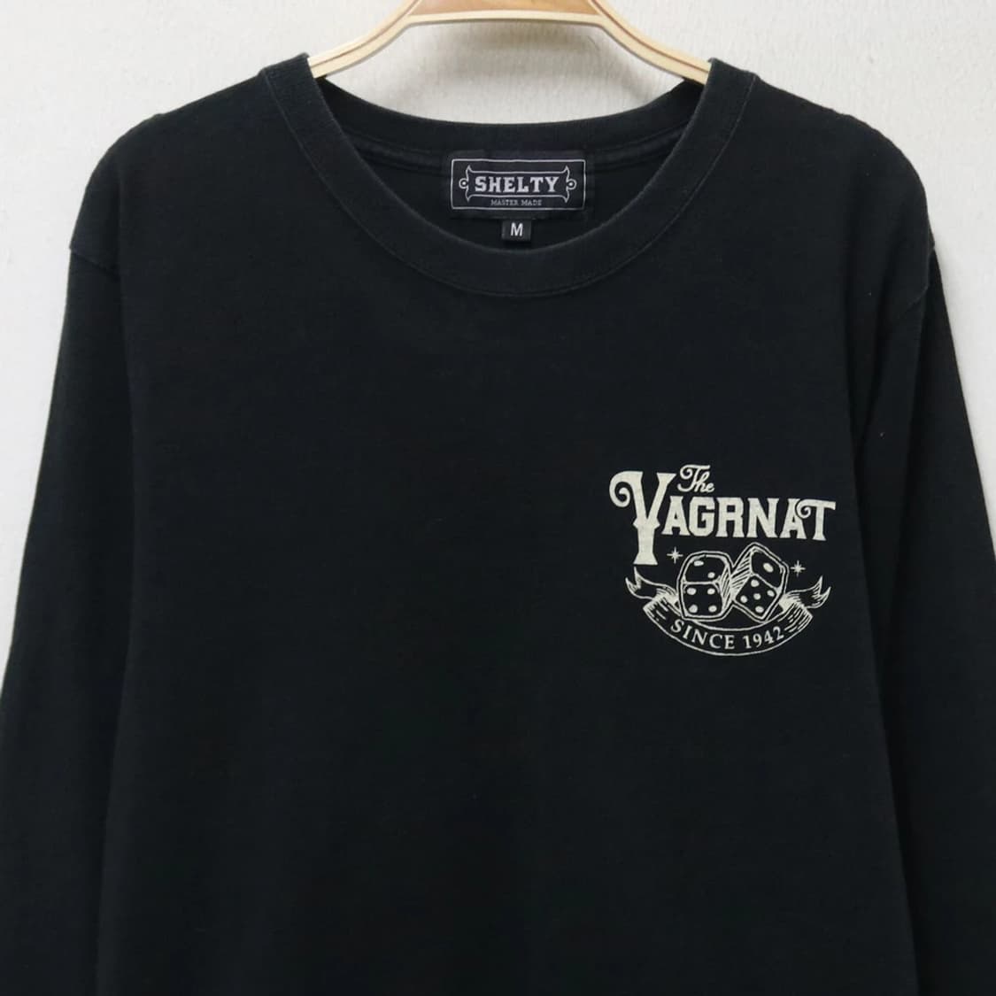 SHELTY 스컬 자수 긴팔 슬리브리스 64214 상품이미지3