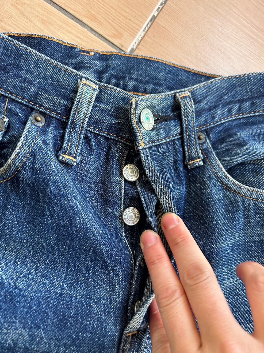 Denime 드님 셀비지 데님팬츠 30in 상품이미지8