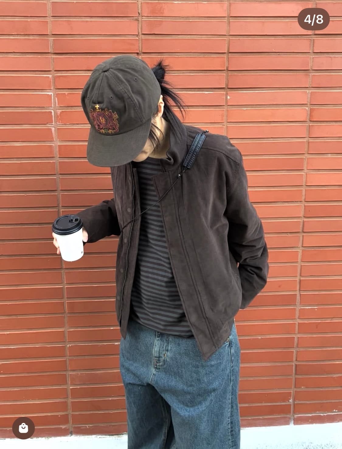 해칭룸 코듀로이 자켓 브라운 4사이즈 상품이미지2