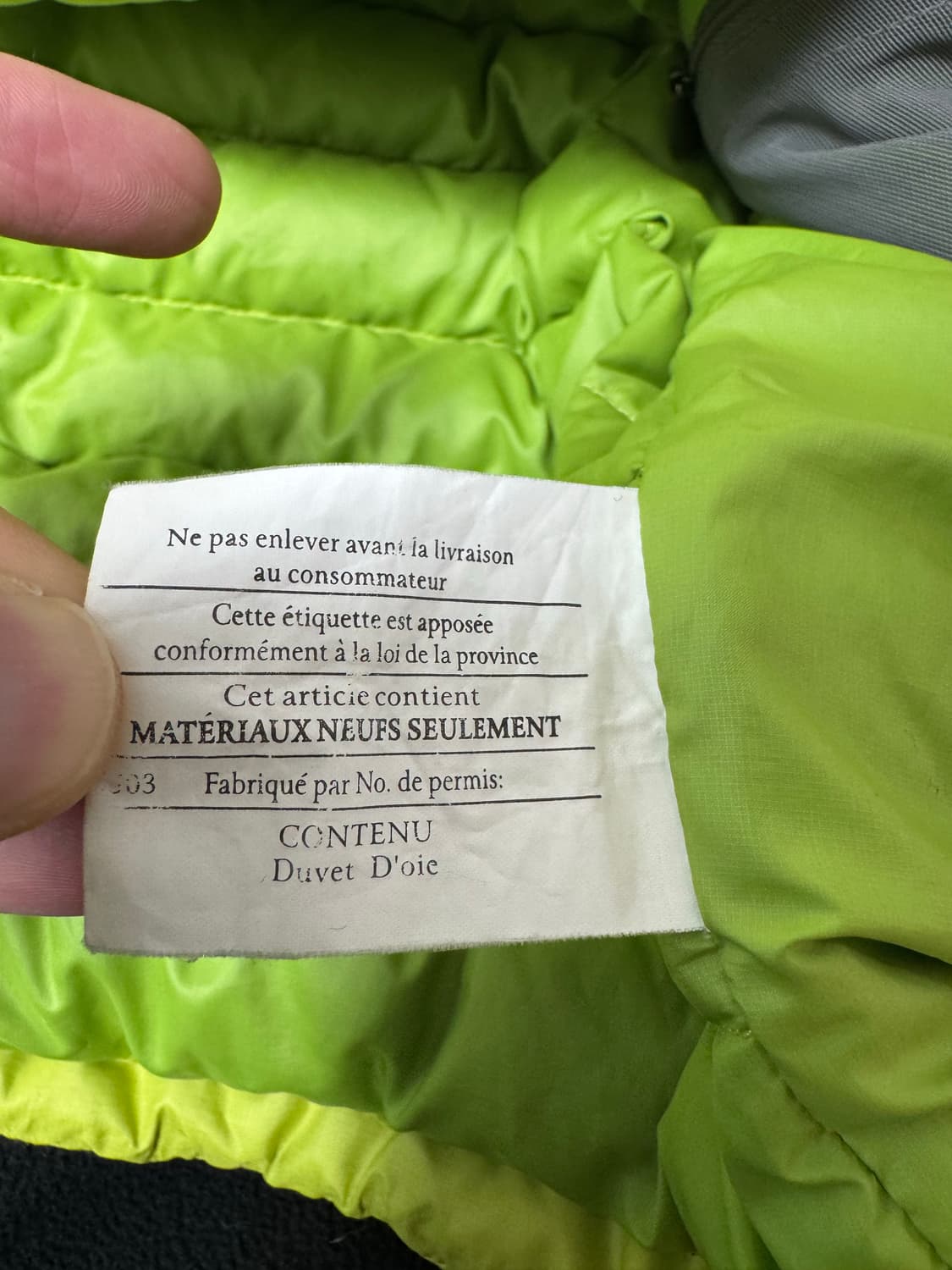 XL 파타고니아 다운스웨터 자켓 라임 상품이미지8