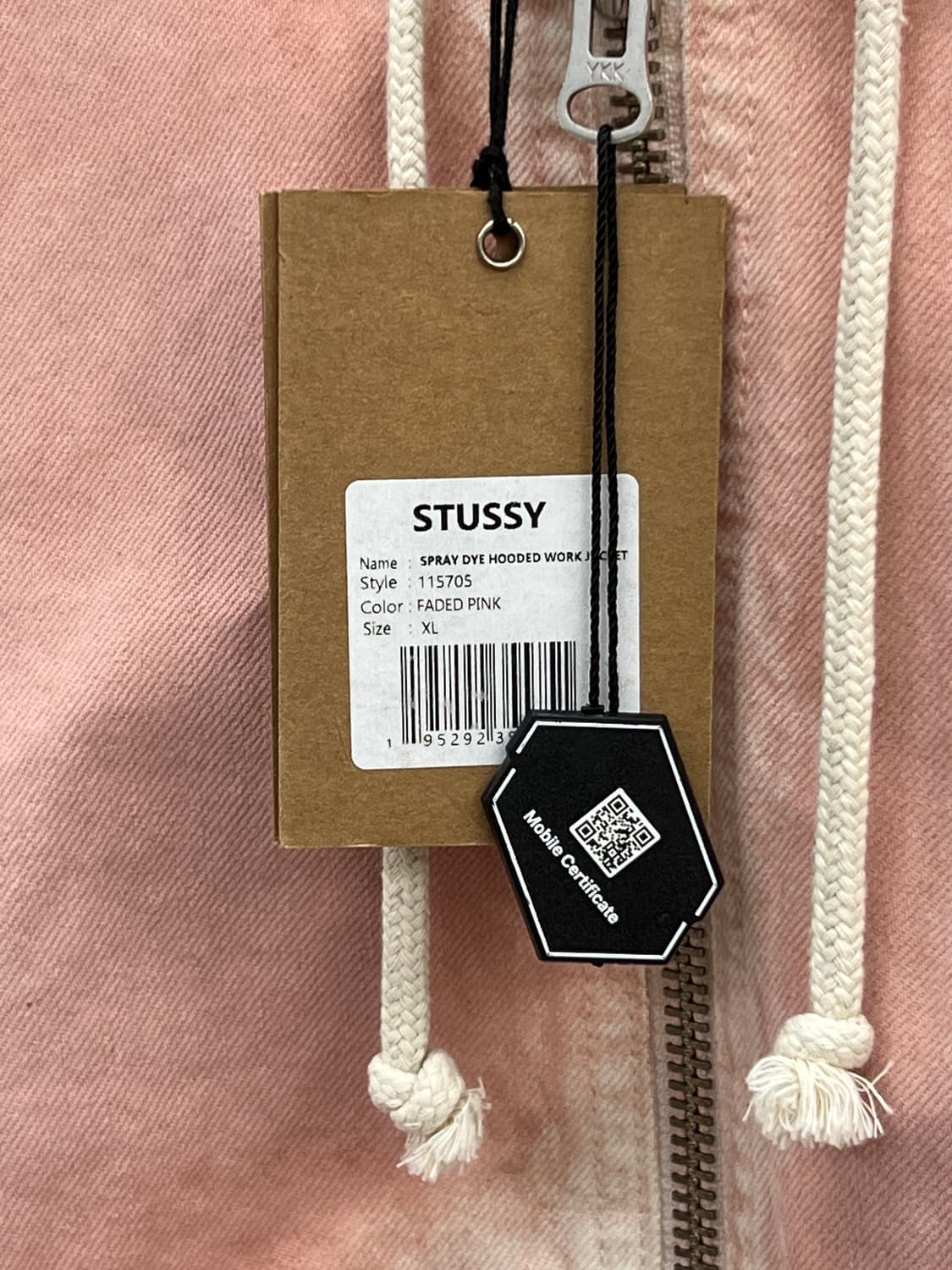 스투시 스프레이 다이 후드 워크 자켓 상품이미지4