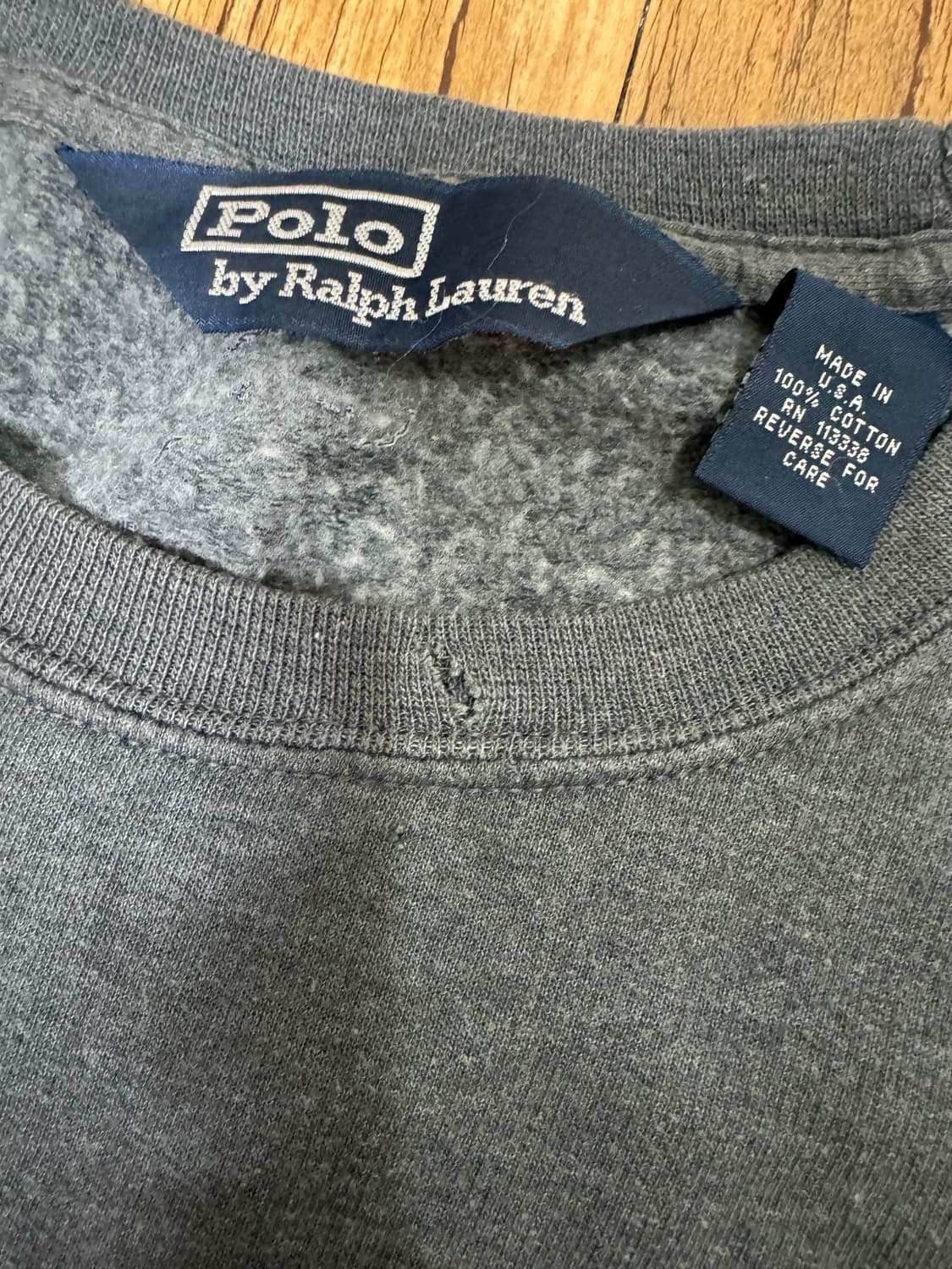 빈티지 폴로 맨투맨 상품이미지2