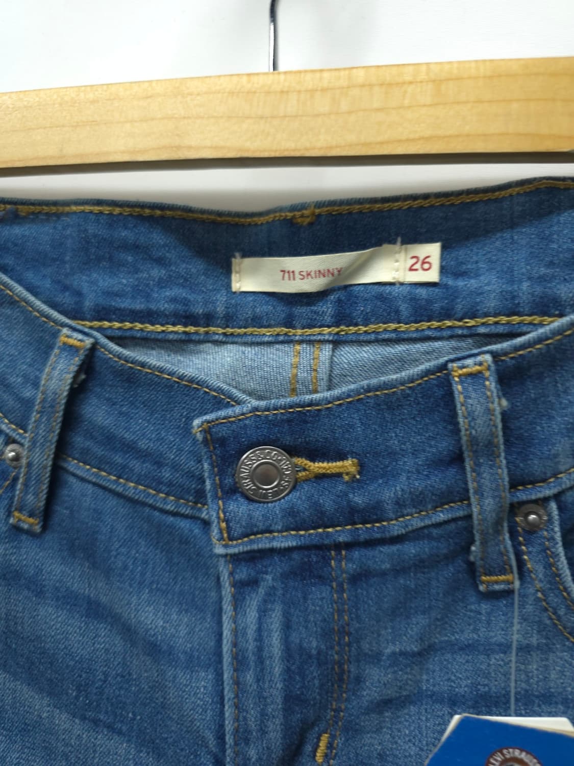리바이스 711 스키니 쿨맥스 데님 (아시안핏/중청/26사이즈) 상품이미지3