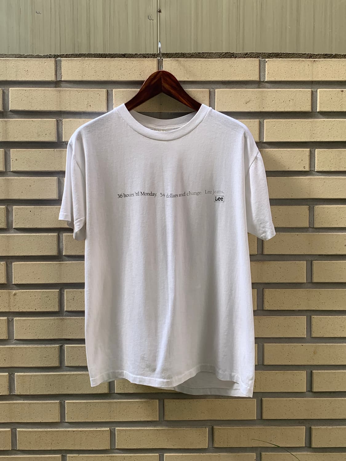1980s Lee jeans 커머셜 티셔츠 상품이미지2