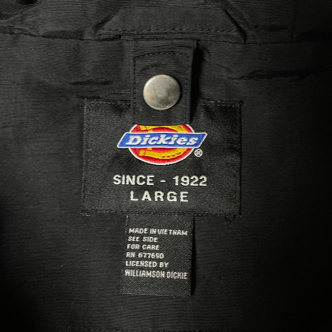 디키즈 블랙 나일론 바람막이 자켓 L 상품이미지6