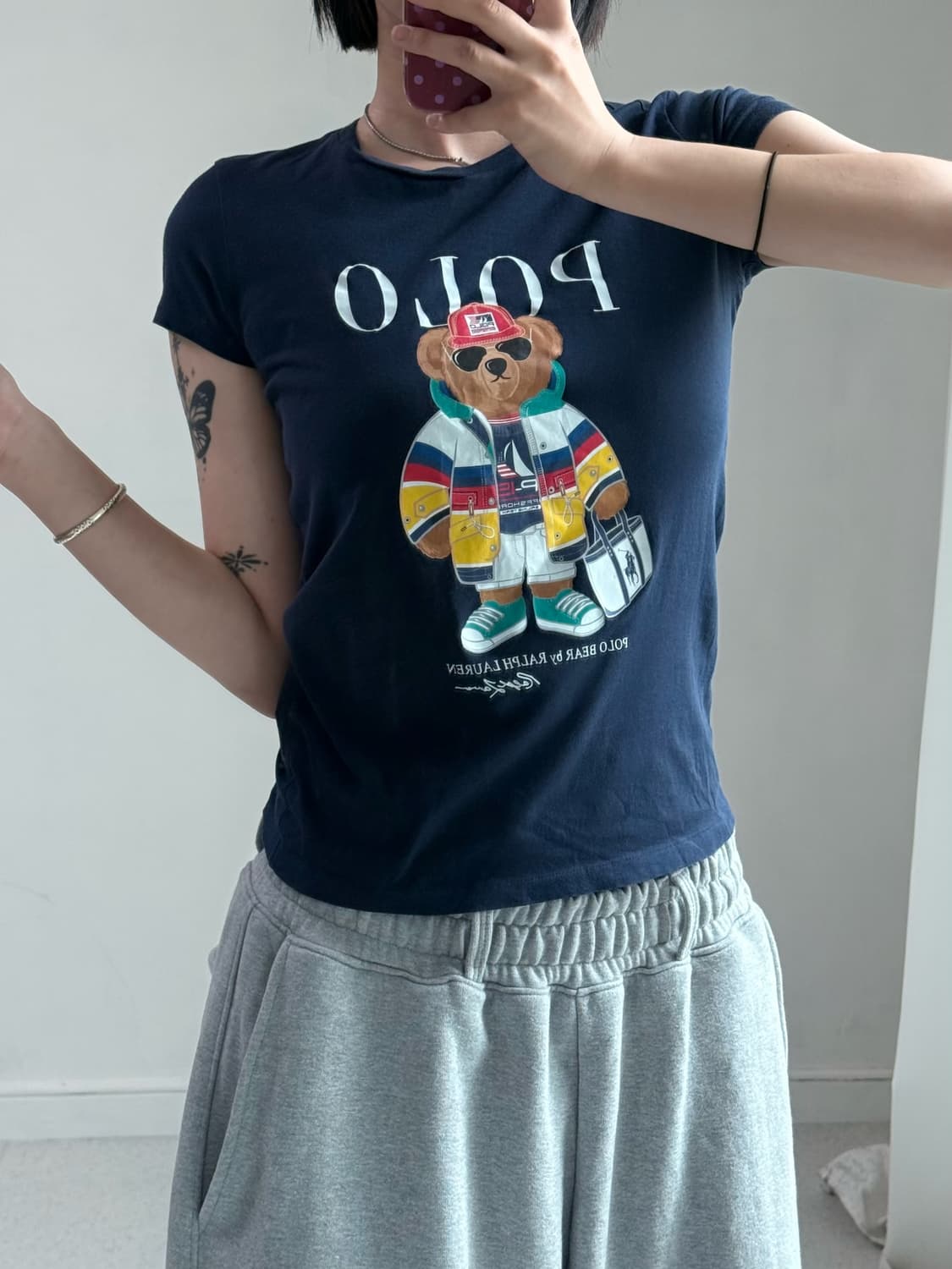 폴로 베어 네이비 반팔티 상품이미지4