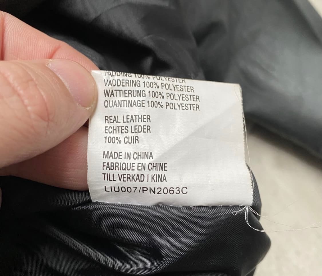 vintage real leather car coat 상품이미지3