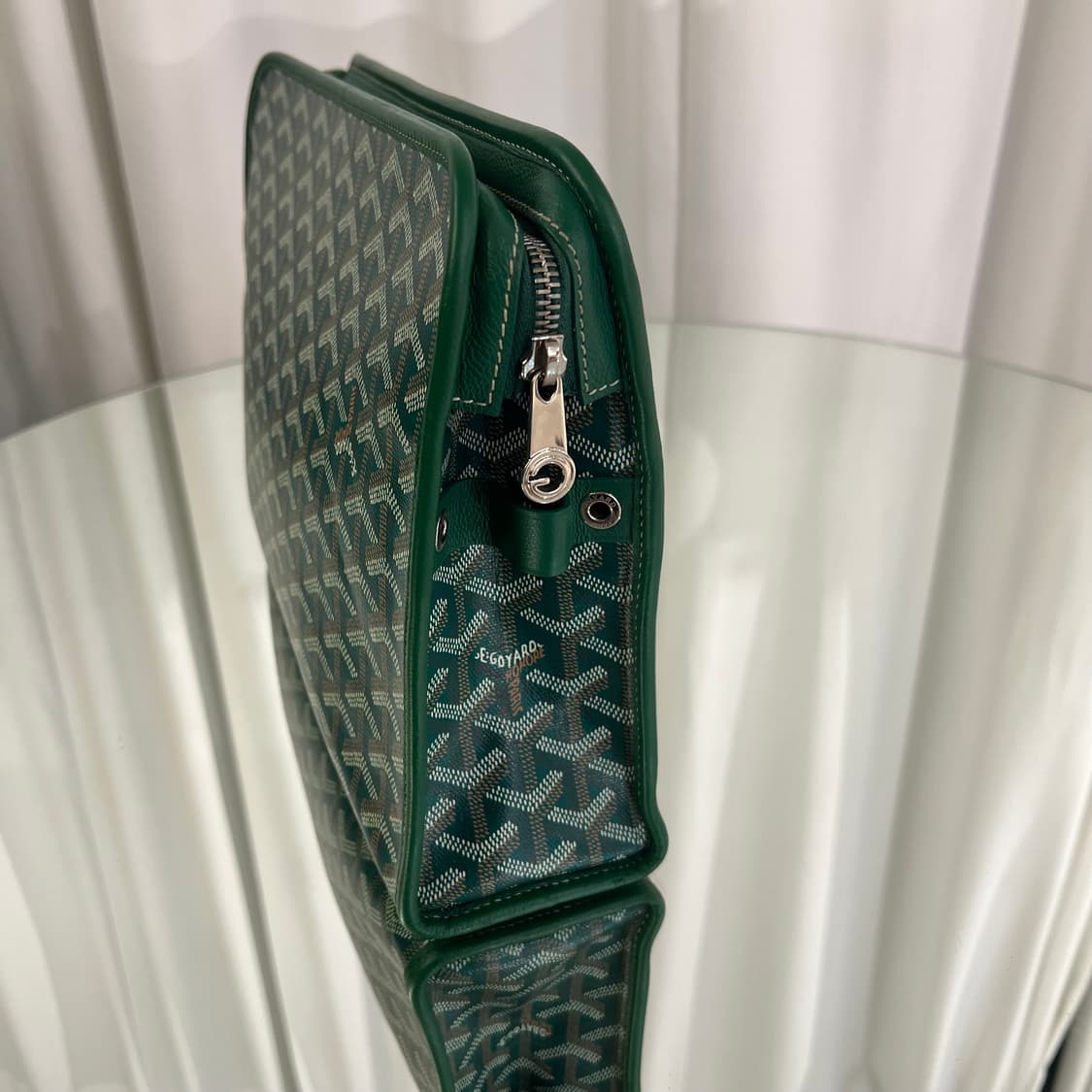 고야드 쥬방스 클러치 GM 스페셜 그린 상품이미지4