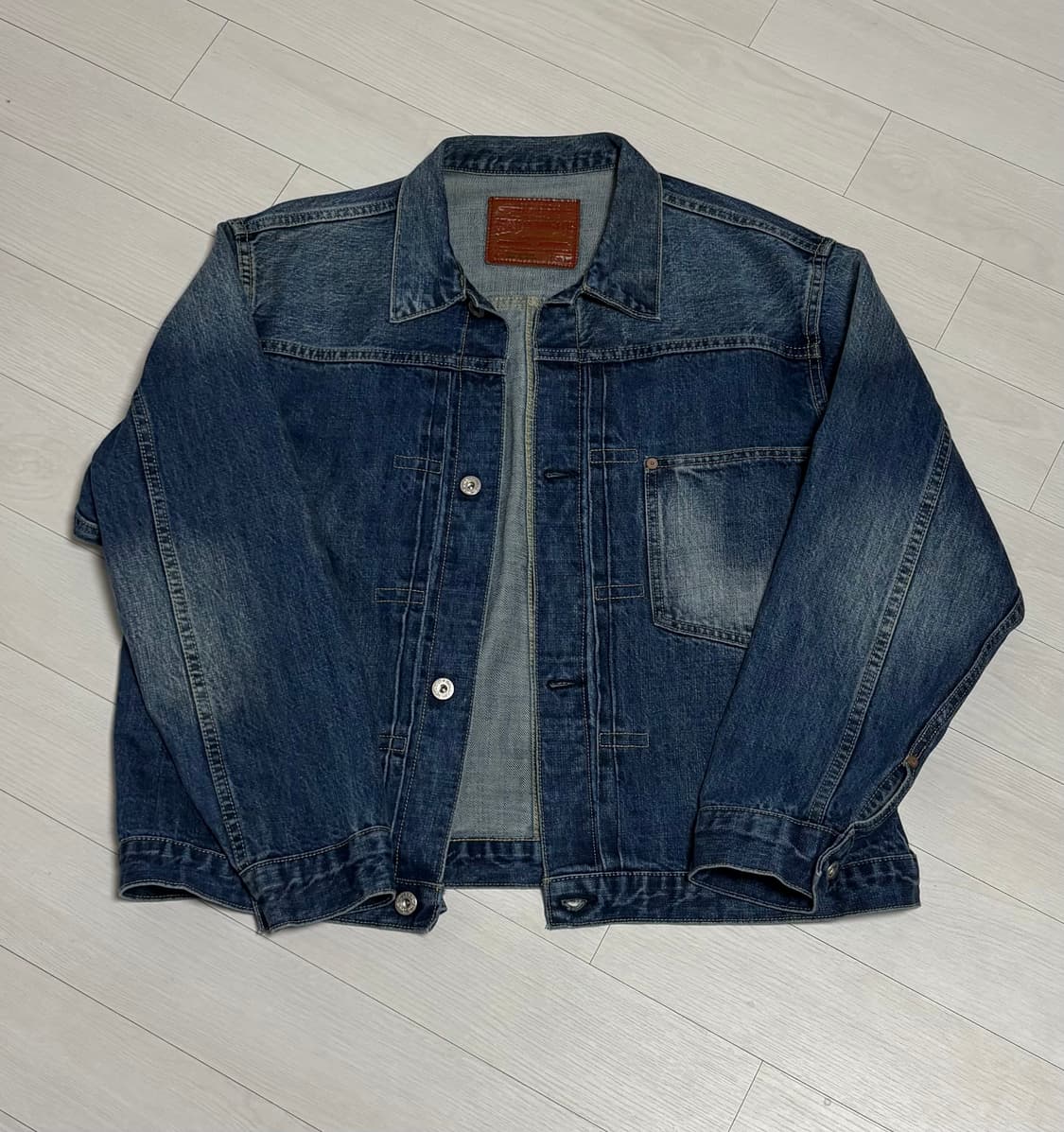 아웃스탠딩 W.W. II SELVEDGE DENIM 1ST JACKET 상품이미지1