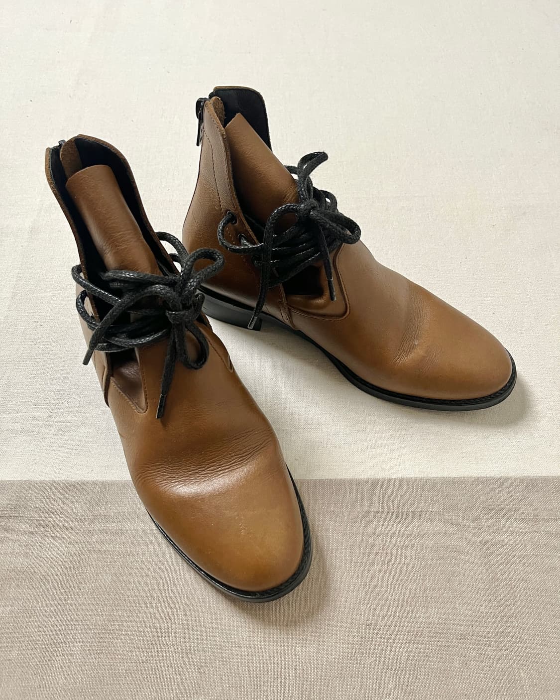 요지야마모토 앵클 부츠 yohji yamamoto 와이즈 상품이미지1