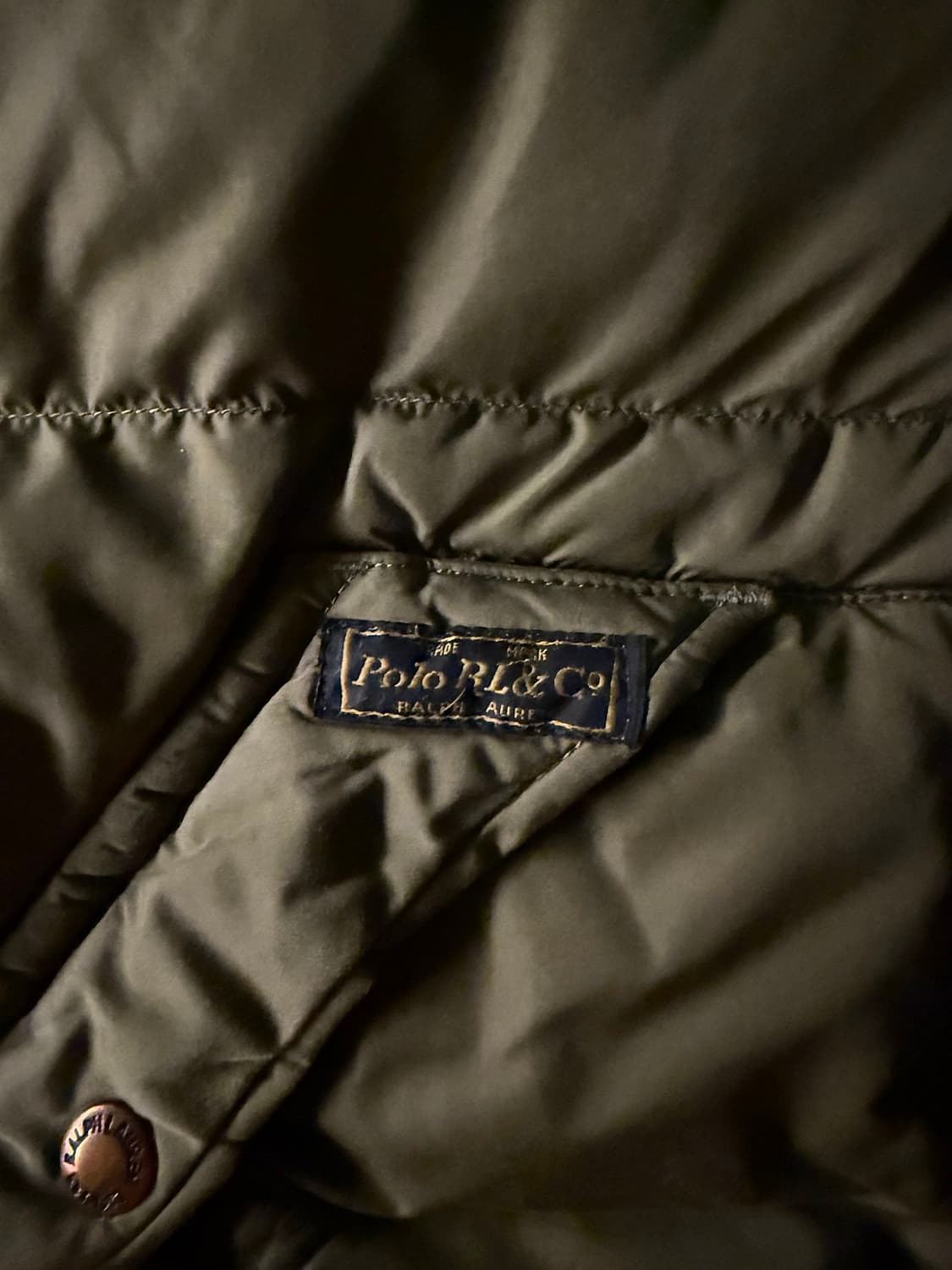 폴로 앨름우드 패딩 카키 상품이미지3