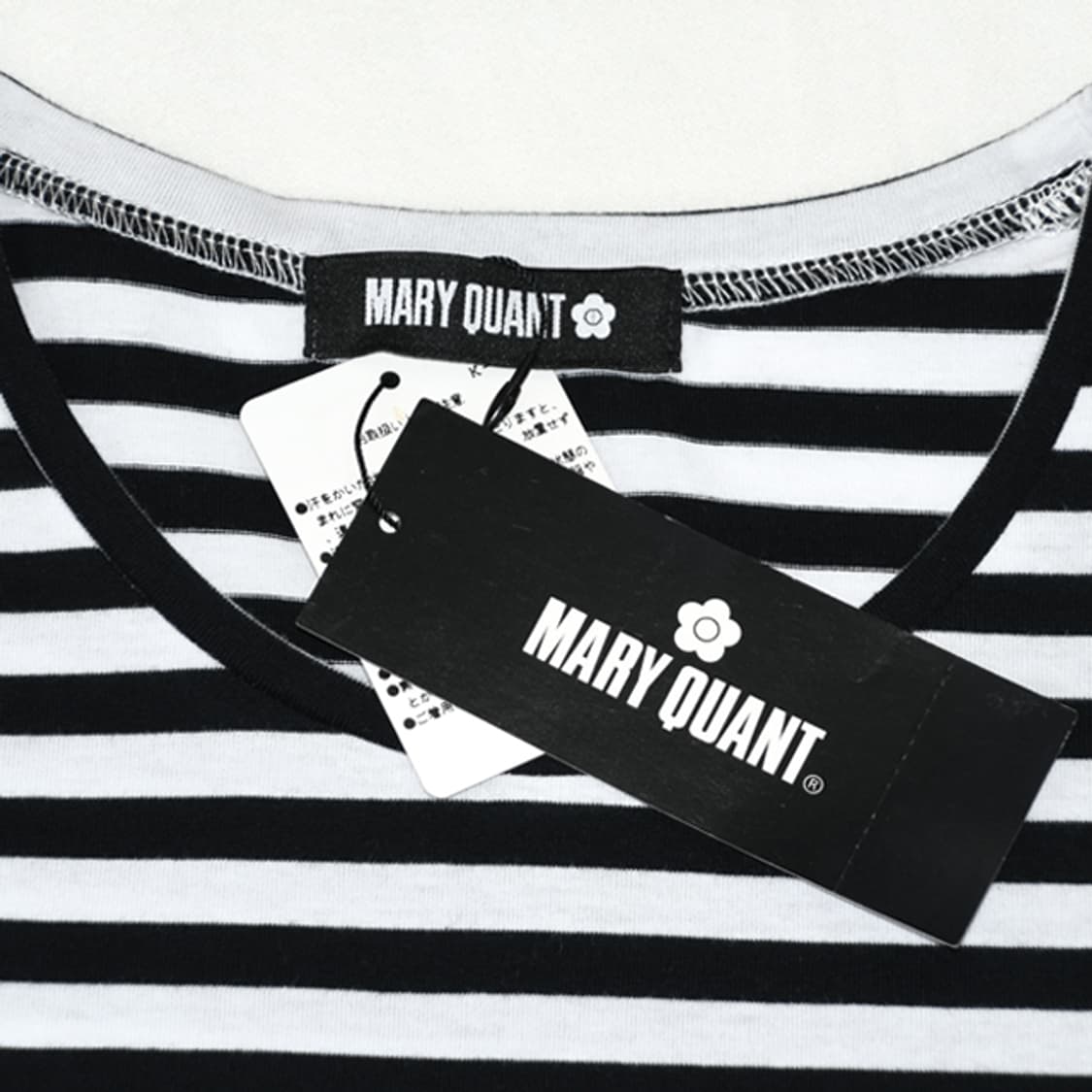 MARY QUANT 스트라이프티셔츠 상품이미지5