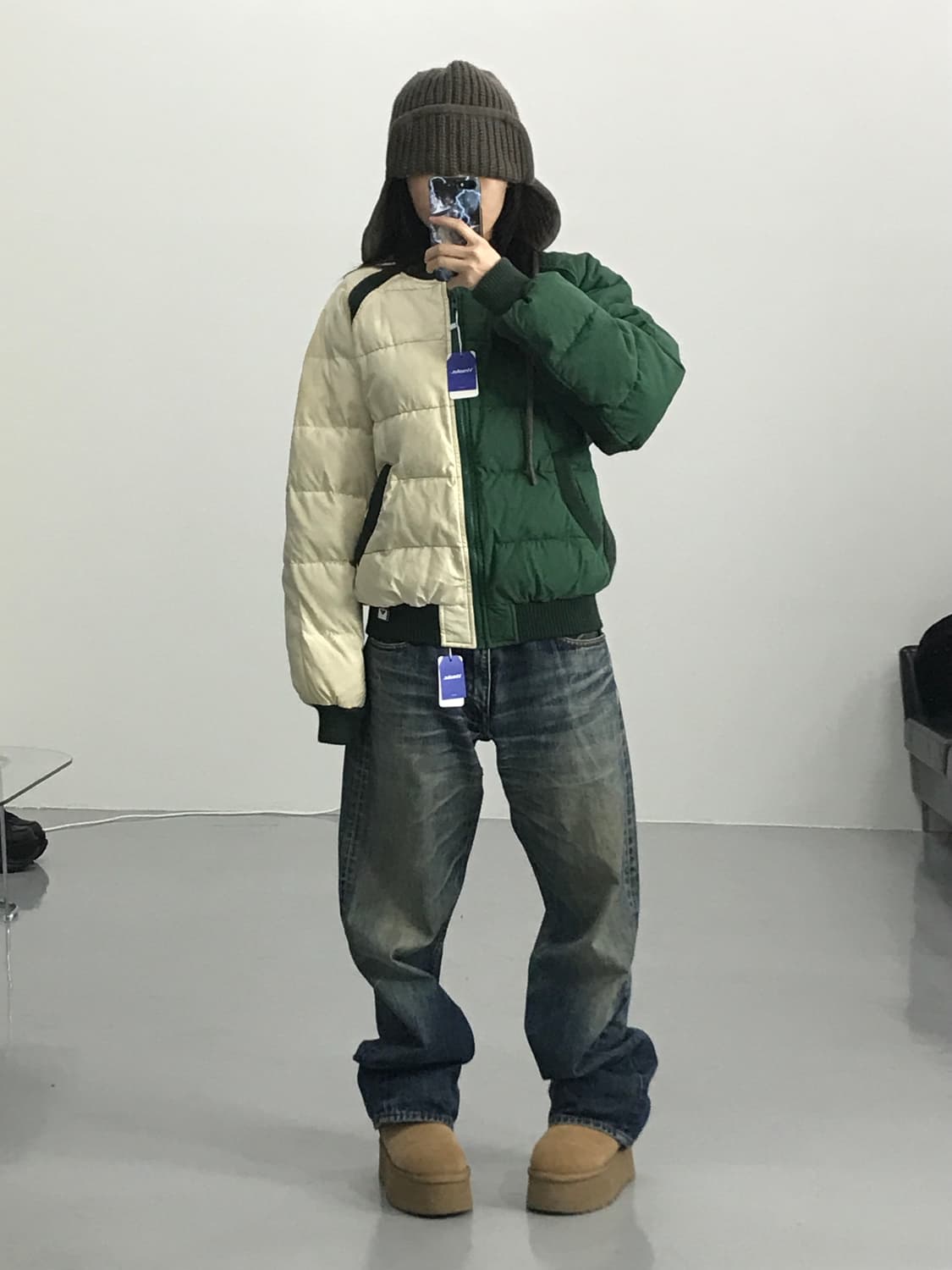 Obermeyer Japan Market Vtg Down Jacket 상품이미지3