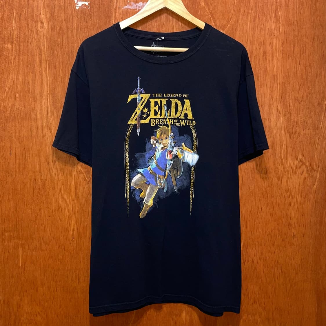 (L) Zelda 젤다의 전설 야생의 숨결 야숨 프린팅 반팔티 상품이미지1