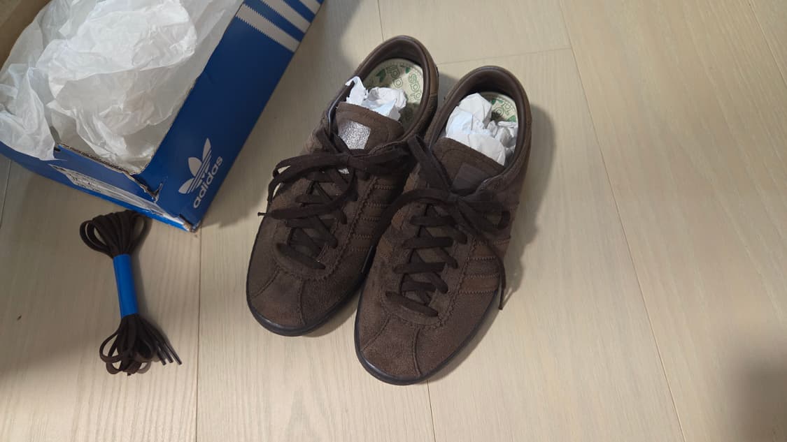 새상품) 아디다스 토바코 그루엔 다크 브라운 230 상품이미지1