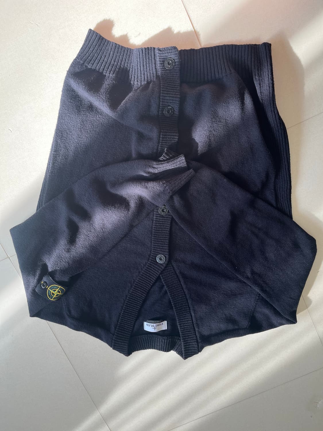 스톤아일랜드 브이넥 가디건 상품이미지2