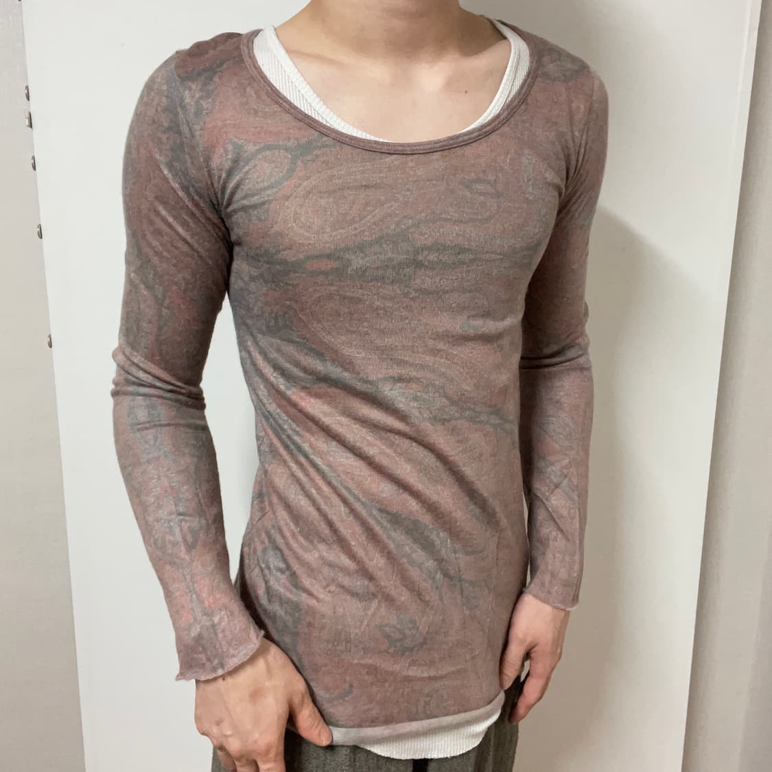 GOA PAISLEY PATTERN LONG SLEEVE 상품이미지2
