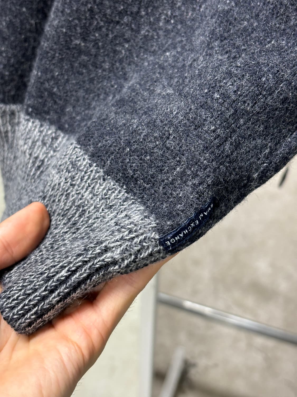 아르마니 익스체인지 레글런 울니트 상품이미지5