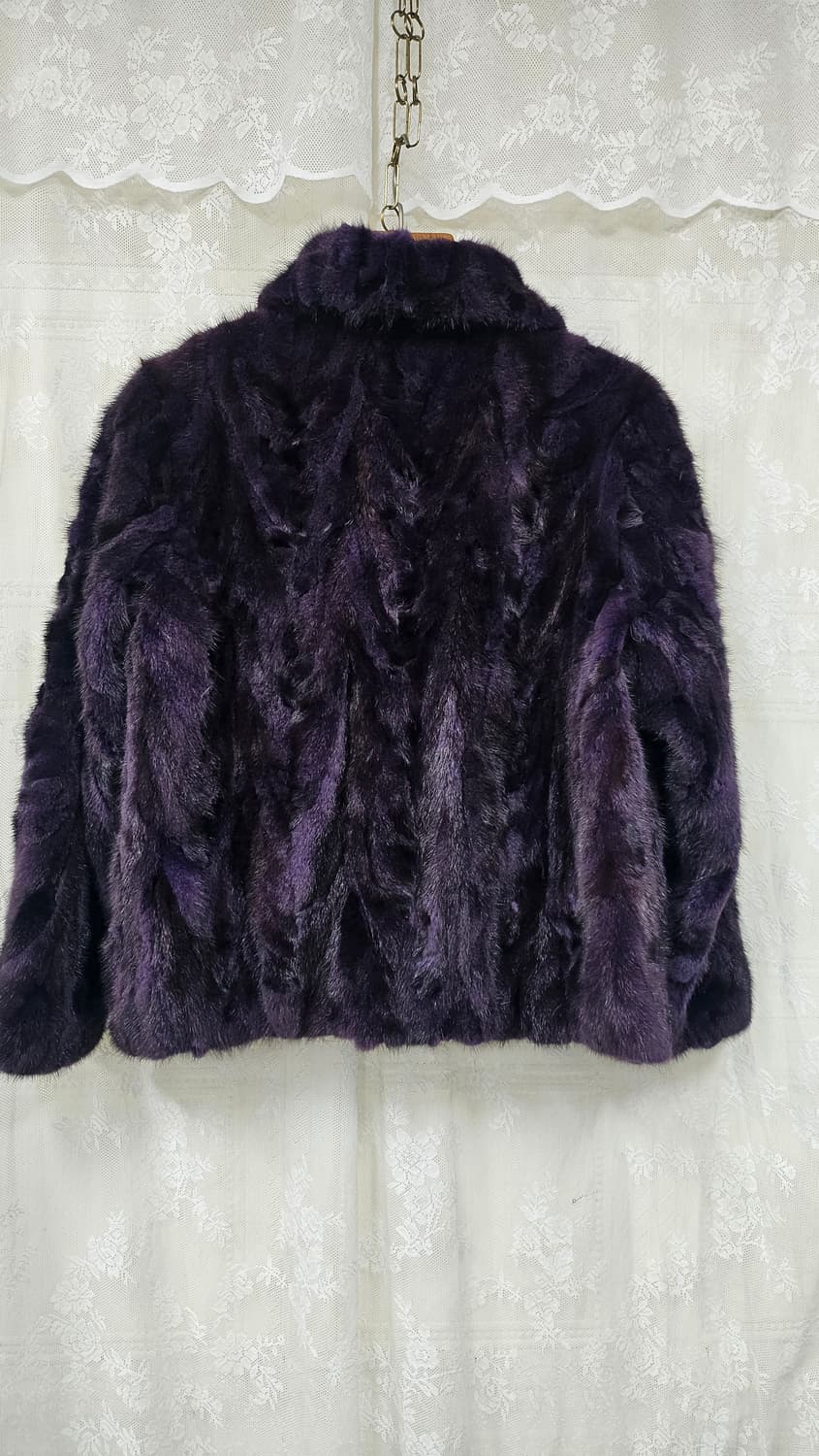 밍크 보라색 자켓 상품이미지3