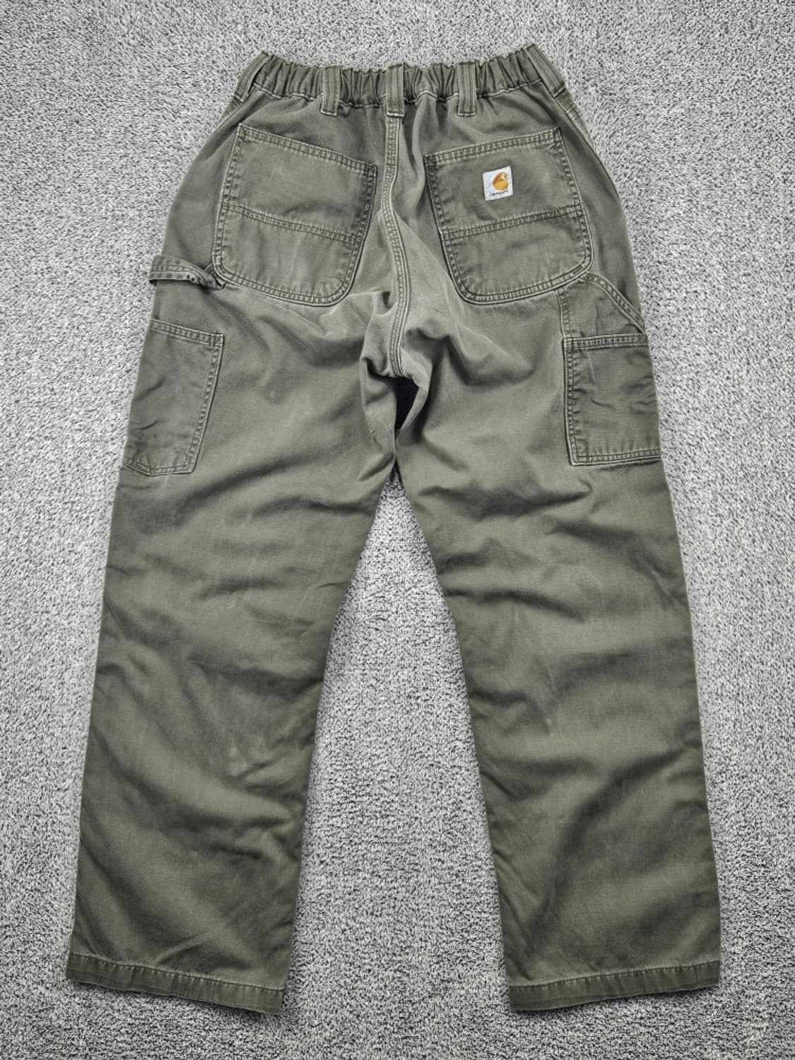 칼하트 코튼 카펜터 싱글니 워크 팬츠 밴딩커스텀 (38X30)/11742 상품이미지4