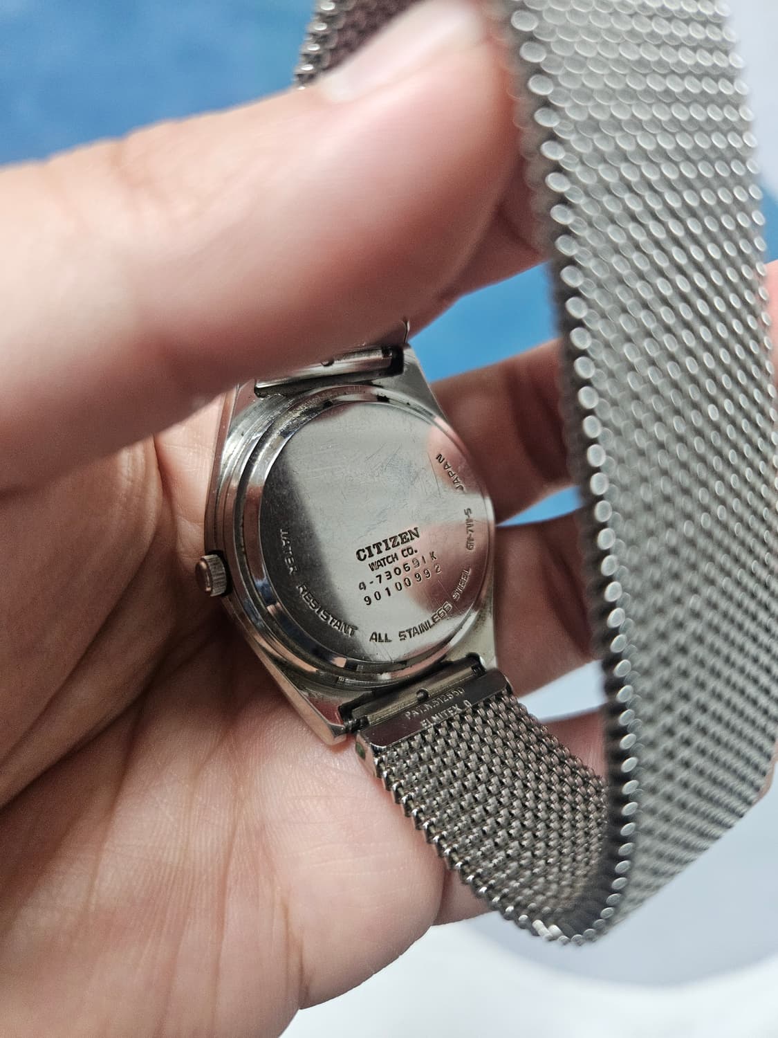 1979s 시티즌 크리스트론 청판 빈티지 시계 상품이미지4