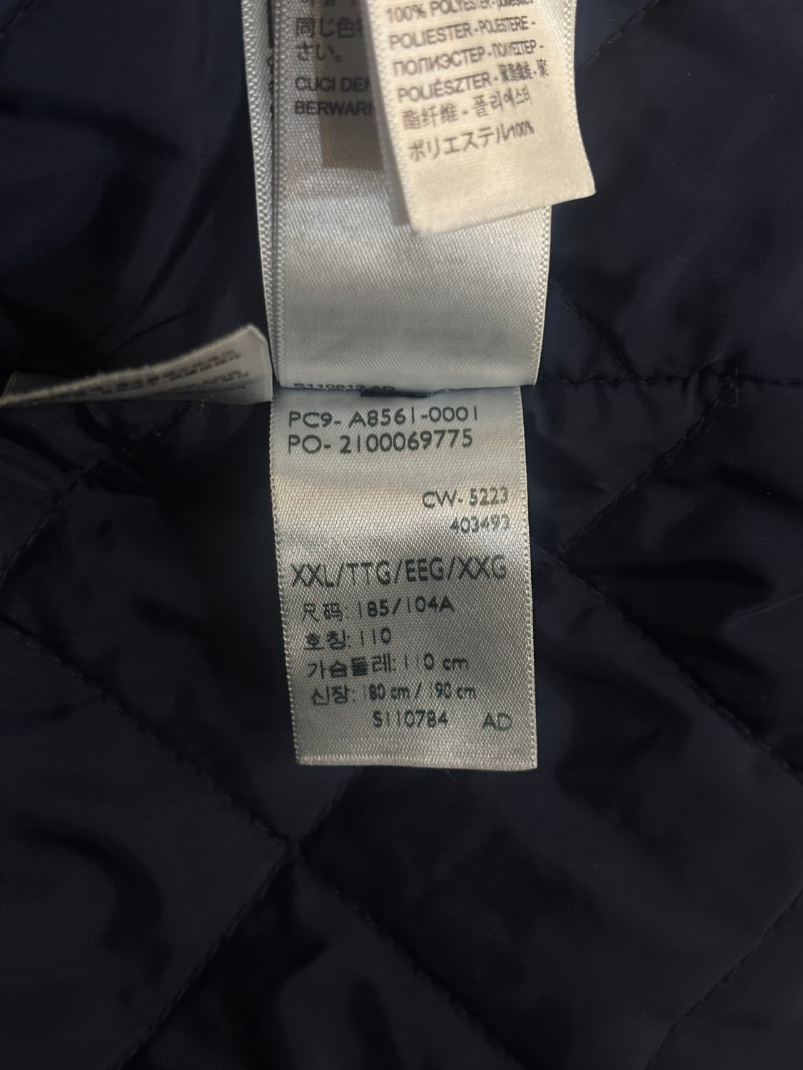 리바이스 워싱 데님 블루종 자켓 상품이미지6