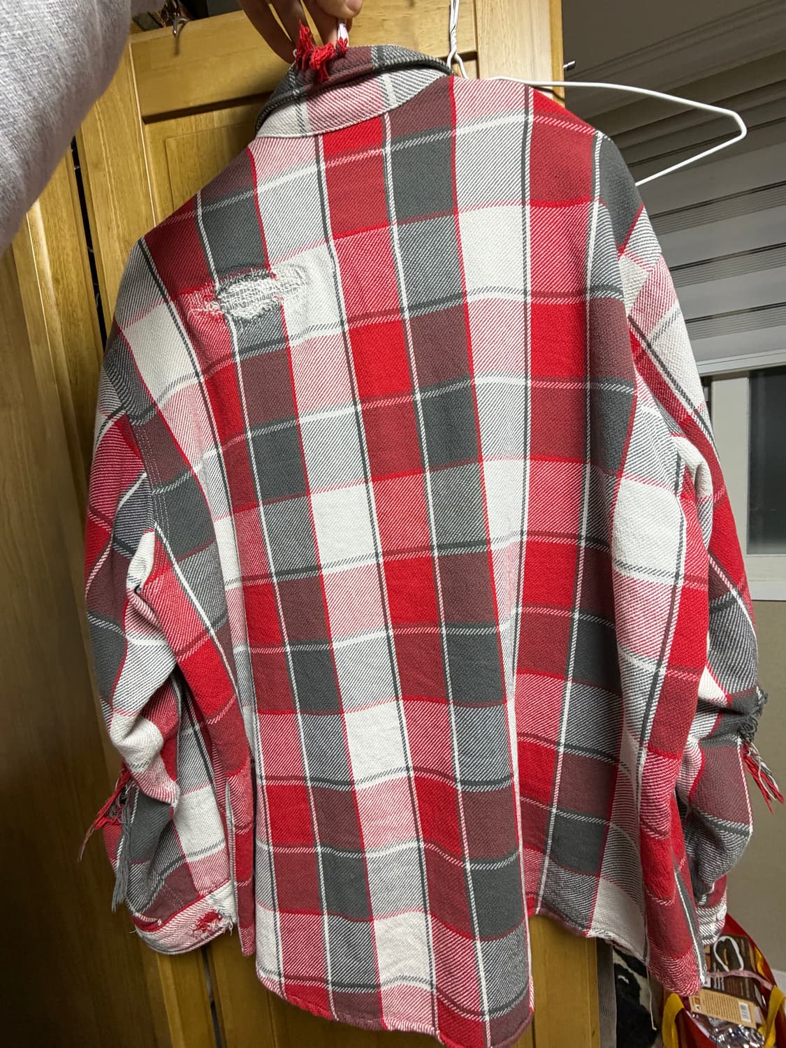 Bowwow flannel shirt 바우와우 플란넬 셔츠 상품이미지3