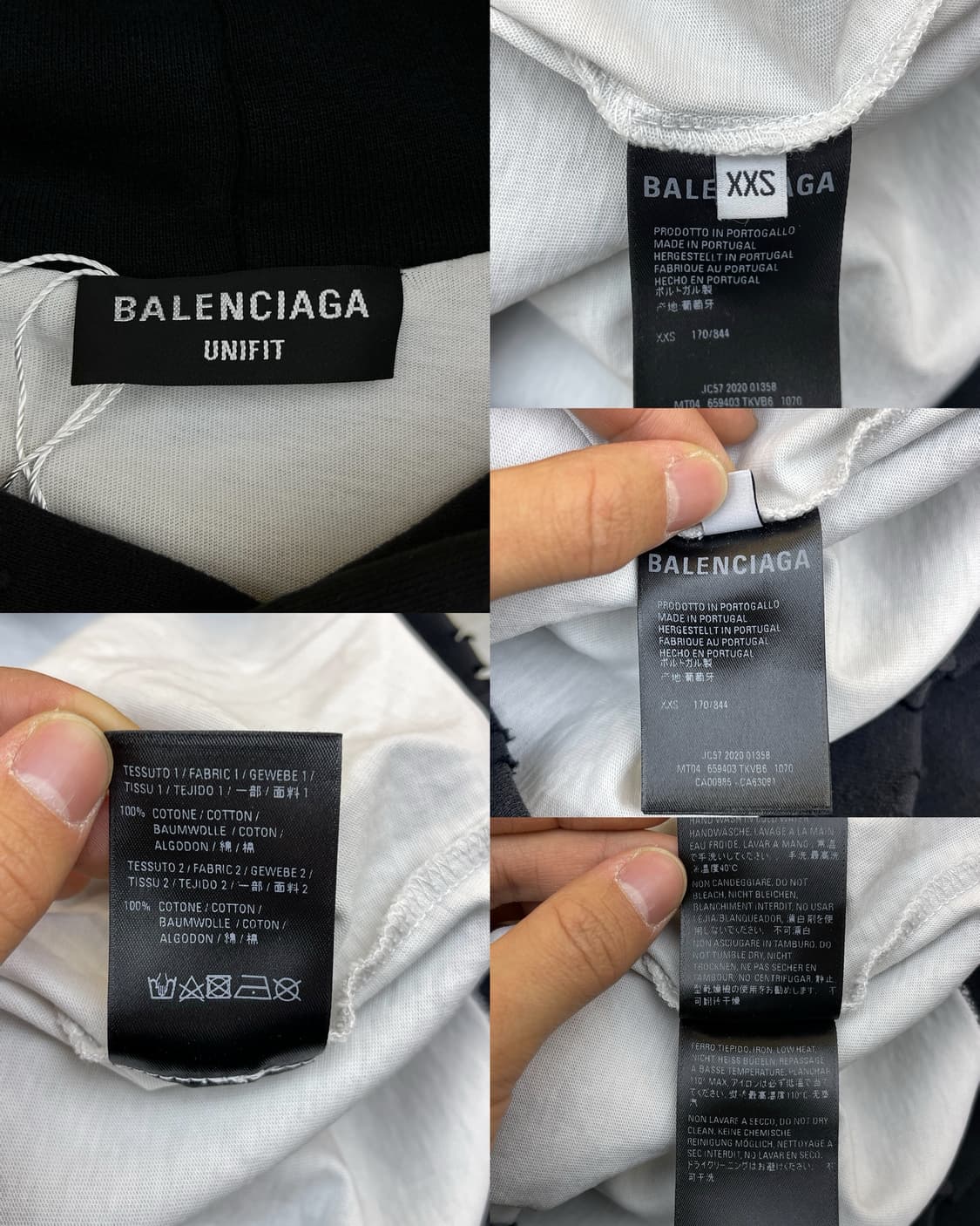 발렌시아가 22fw 디스트로이드 후디 상품이미지7