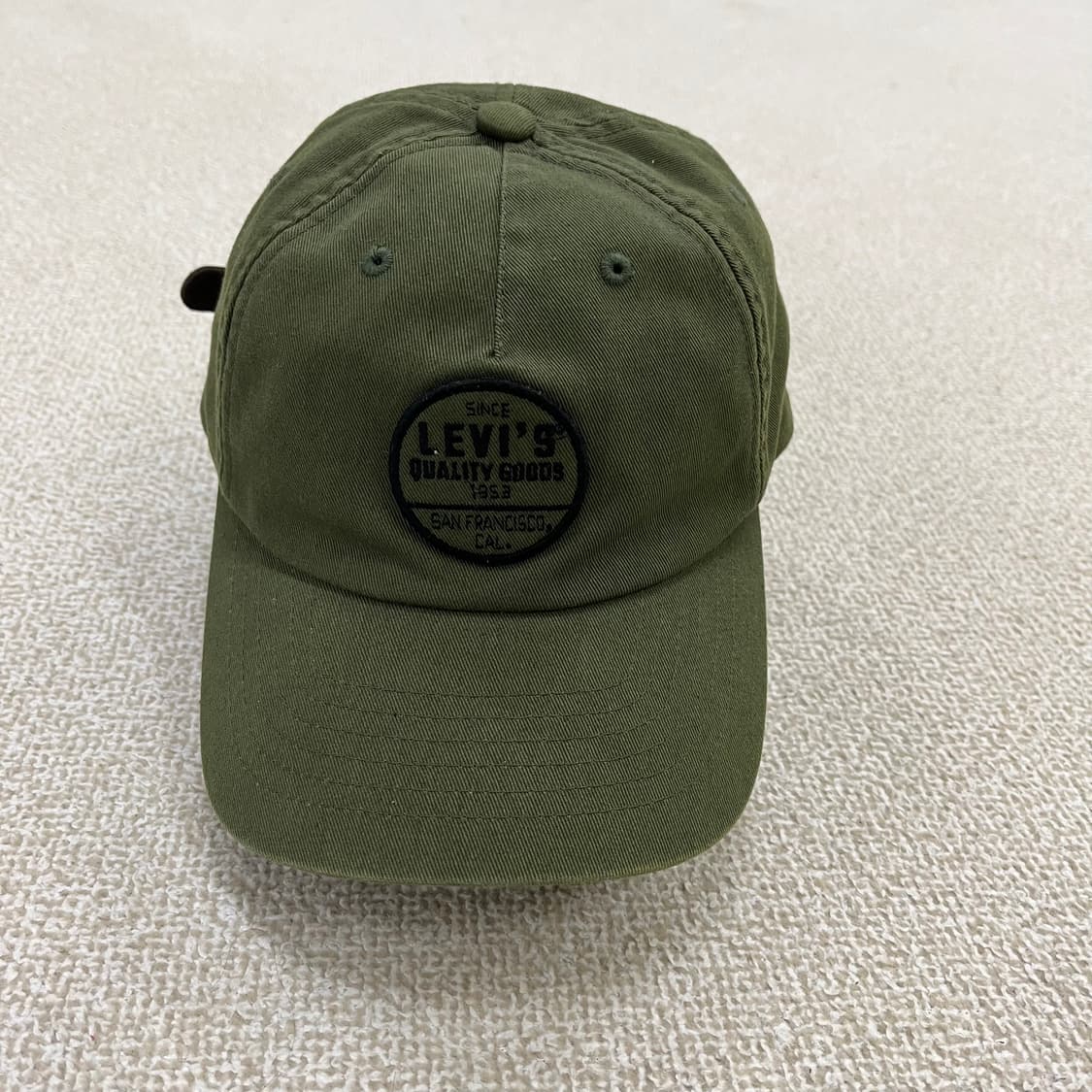 [F] 리바이스 아미 코튼 카키 볼캡 모자 0108M1 상품이미지1